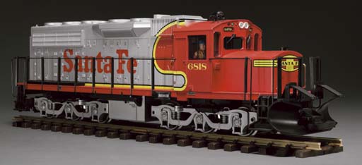 A Santa Fe 2-8-2 