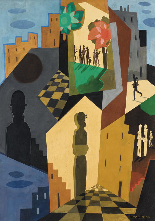 JEAN LAMBERT-RUCKI (1888-1967) , COMPOSITION, 1919 | Christie's