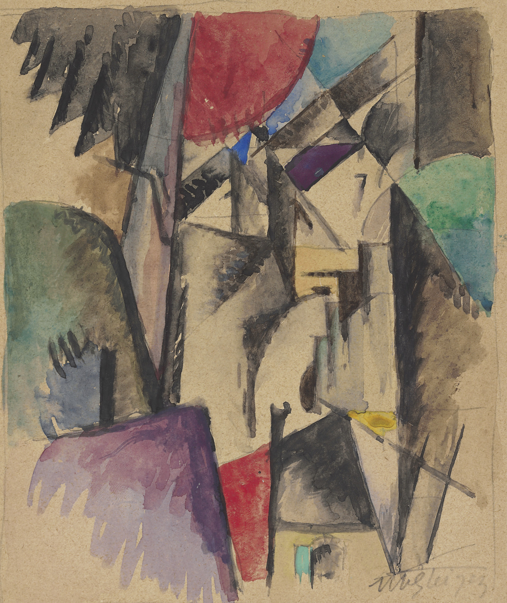 Pablo Picasso (1881-1973) , Homme à l'agneau, mangeur de pastèque