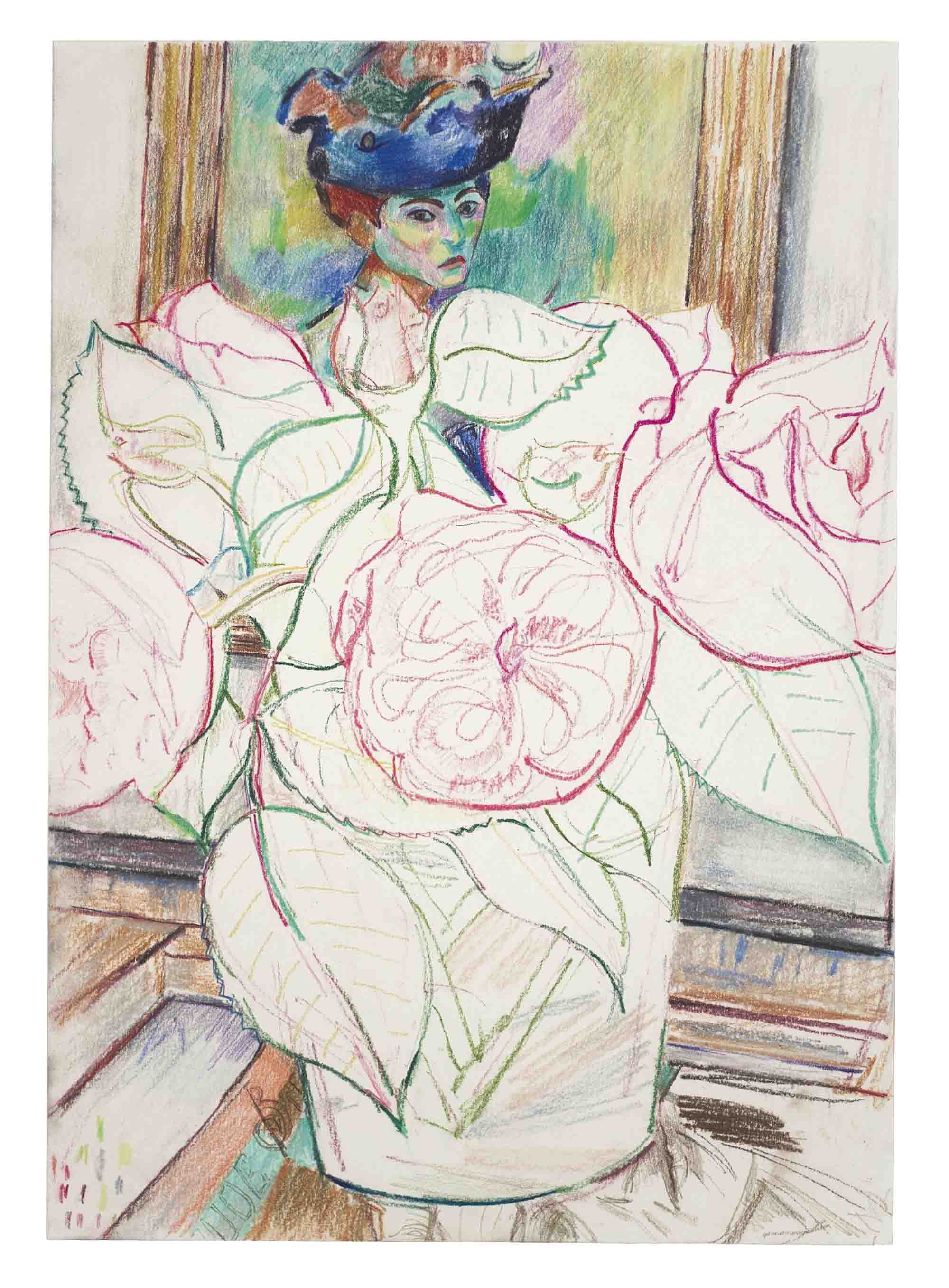 elizabeth peyton pencil drawings