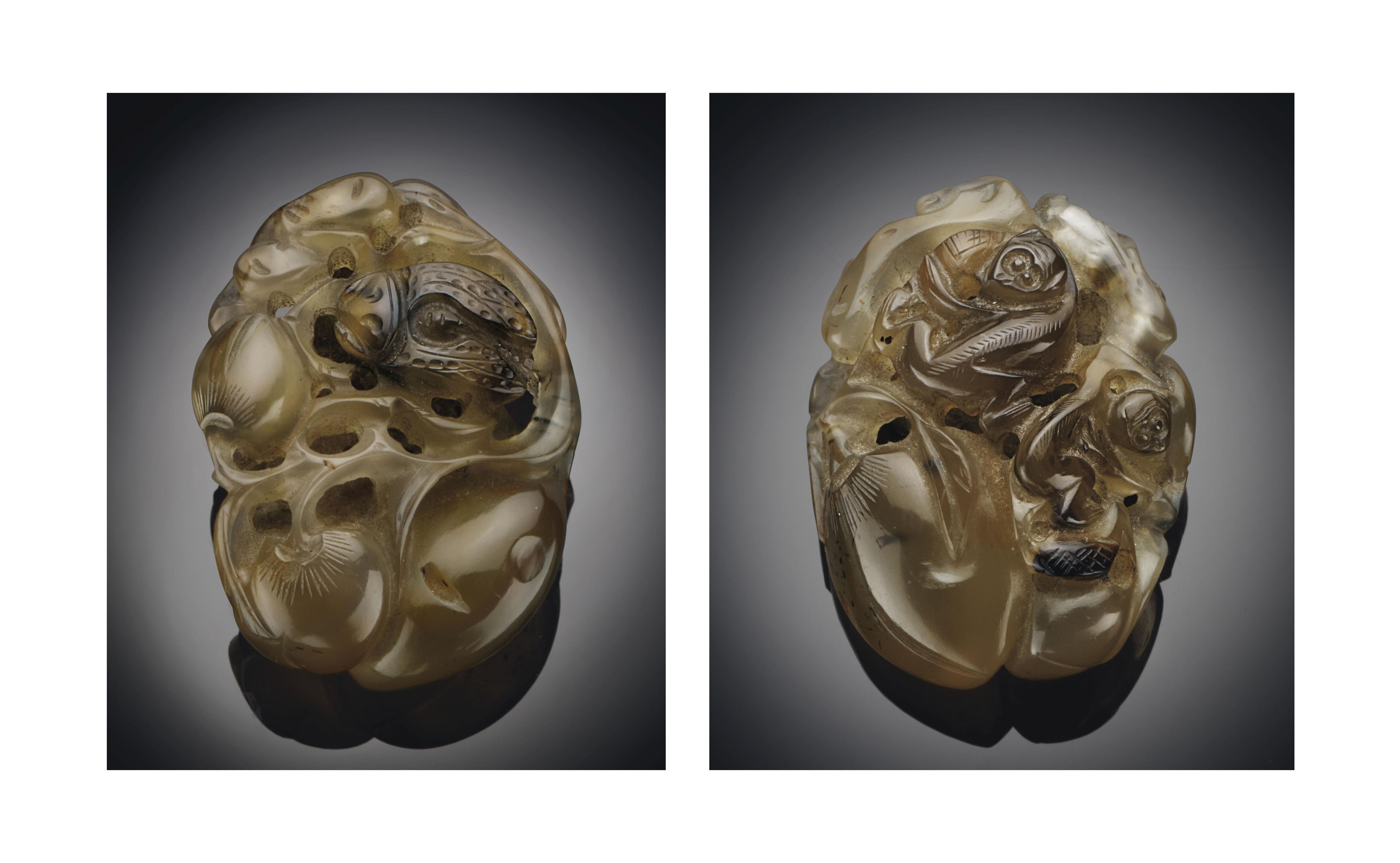A SOAPSTONE FIGURE OF A LUOHAN , 17TH/18TH CENTURY | Christie's