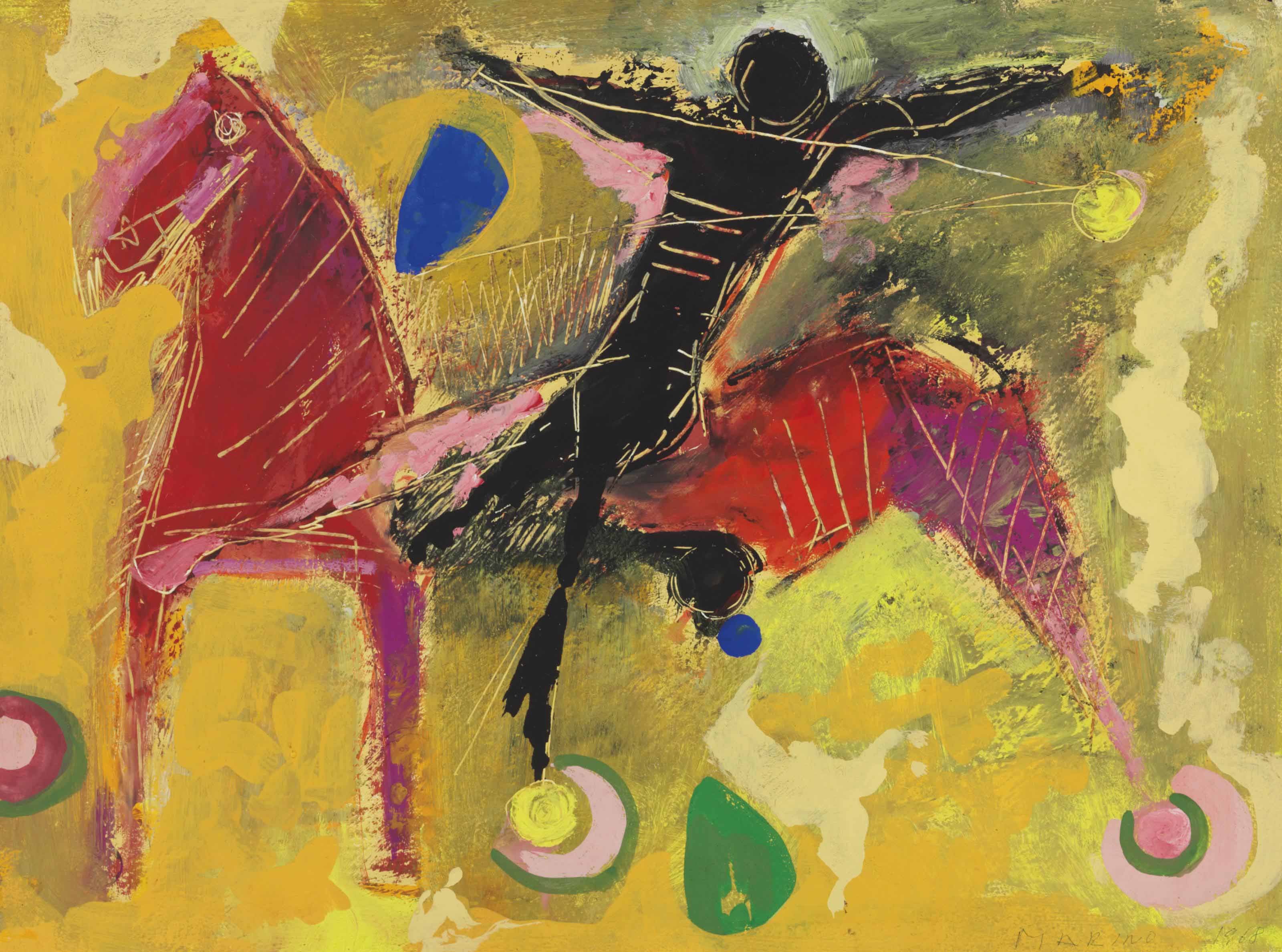 Marino Marini (1901-1980) , Cavallo e Cavaliere | Christie's