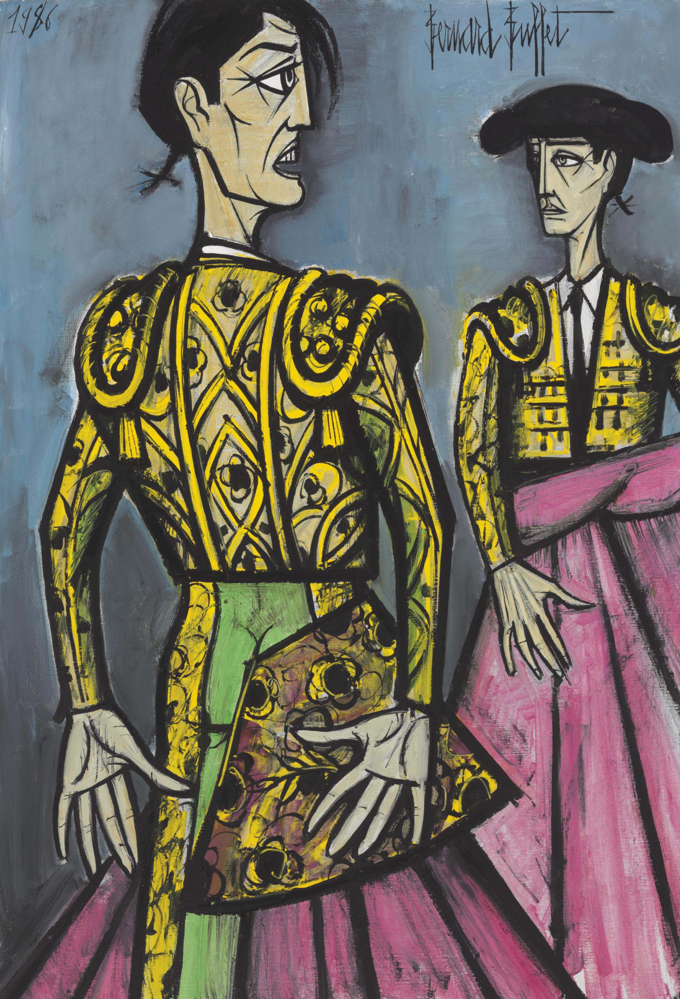 ベルナール・ビュッフェ【LA CORRIDA - Torero】 Bernard Buffet