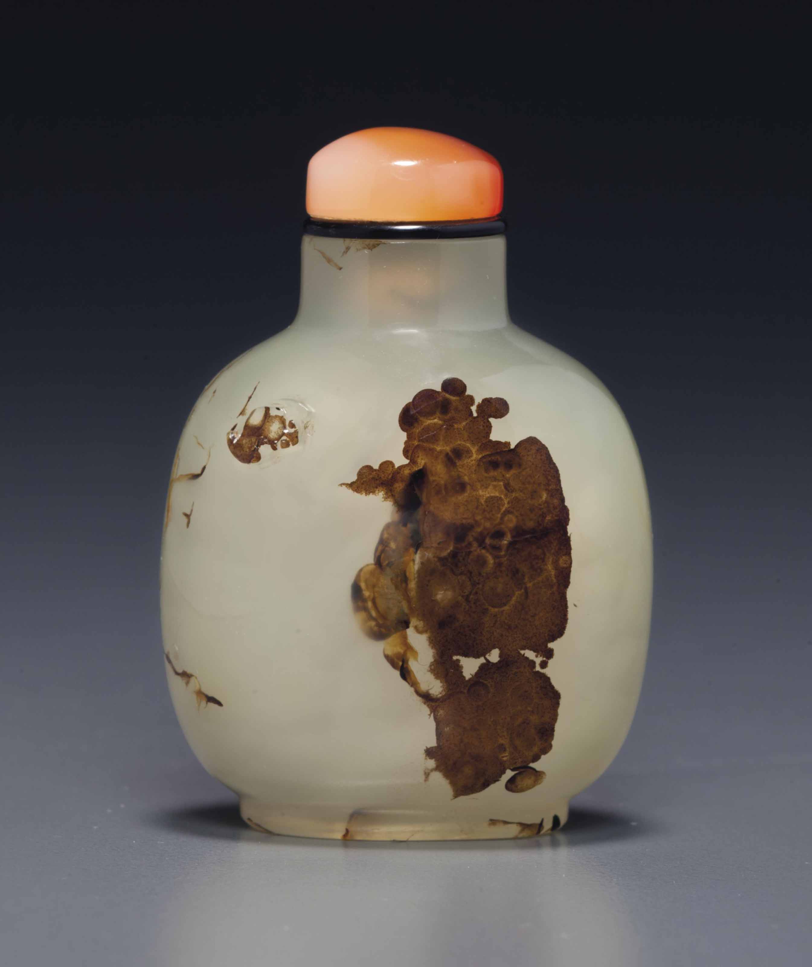1970-1972年左右王习三款水晶内画人物肖像鼻烟壶, SIGNED WANG XISAN
