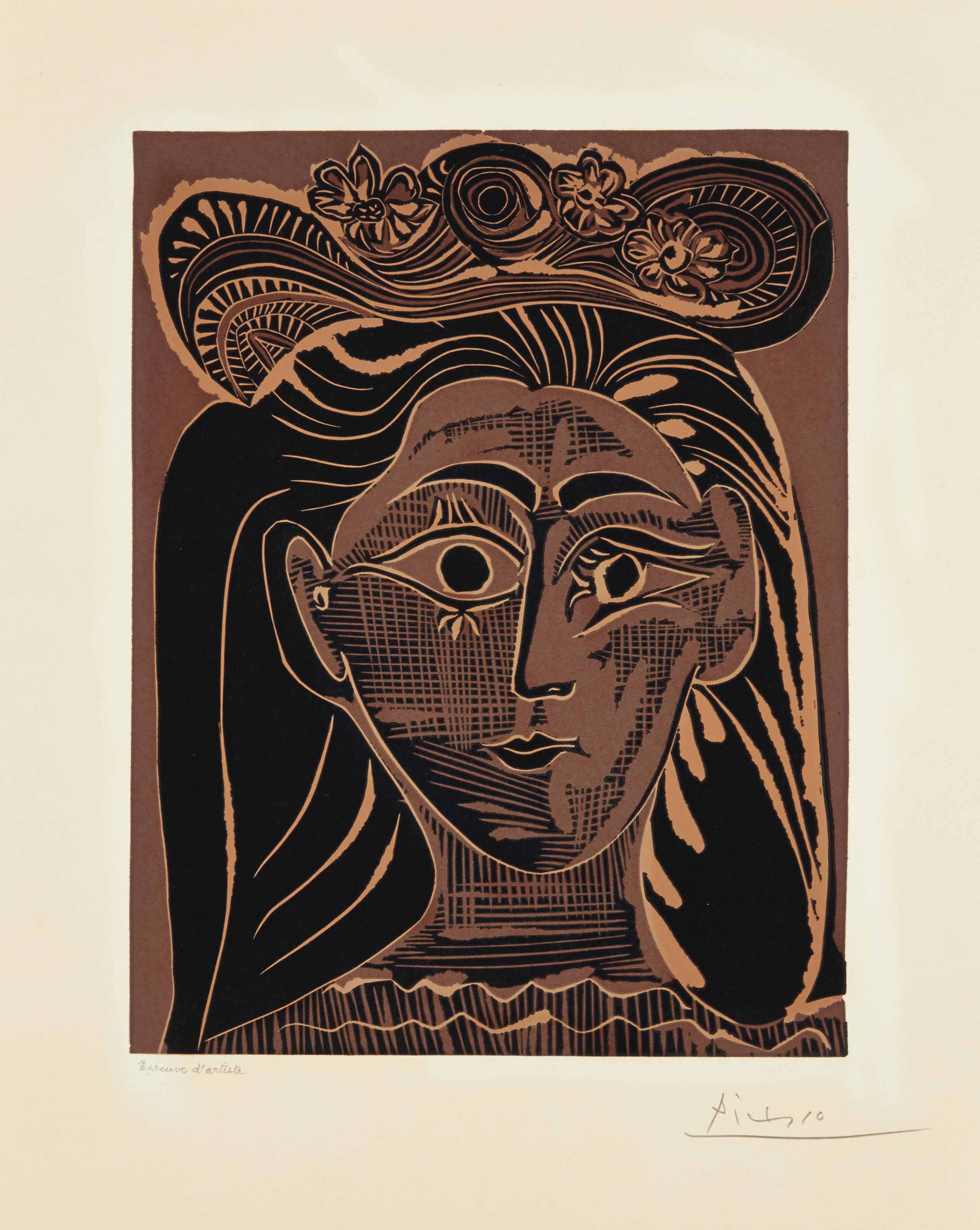 Pablo Picasso, Buste de Femme au Chapeau | Christie's
