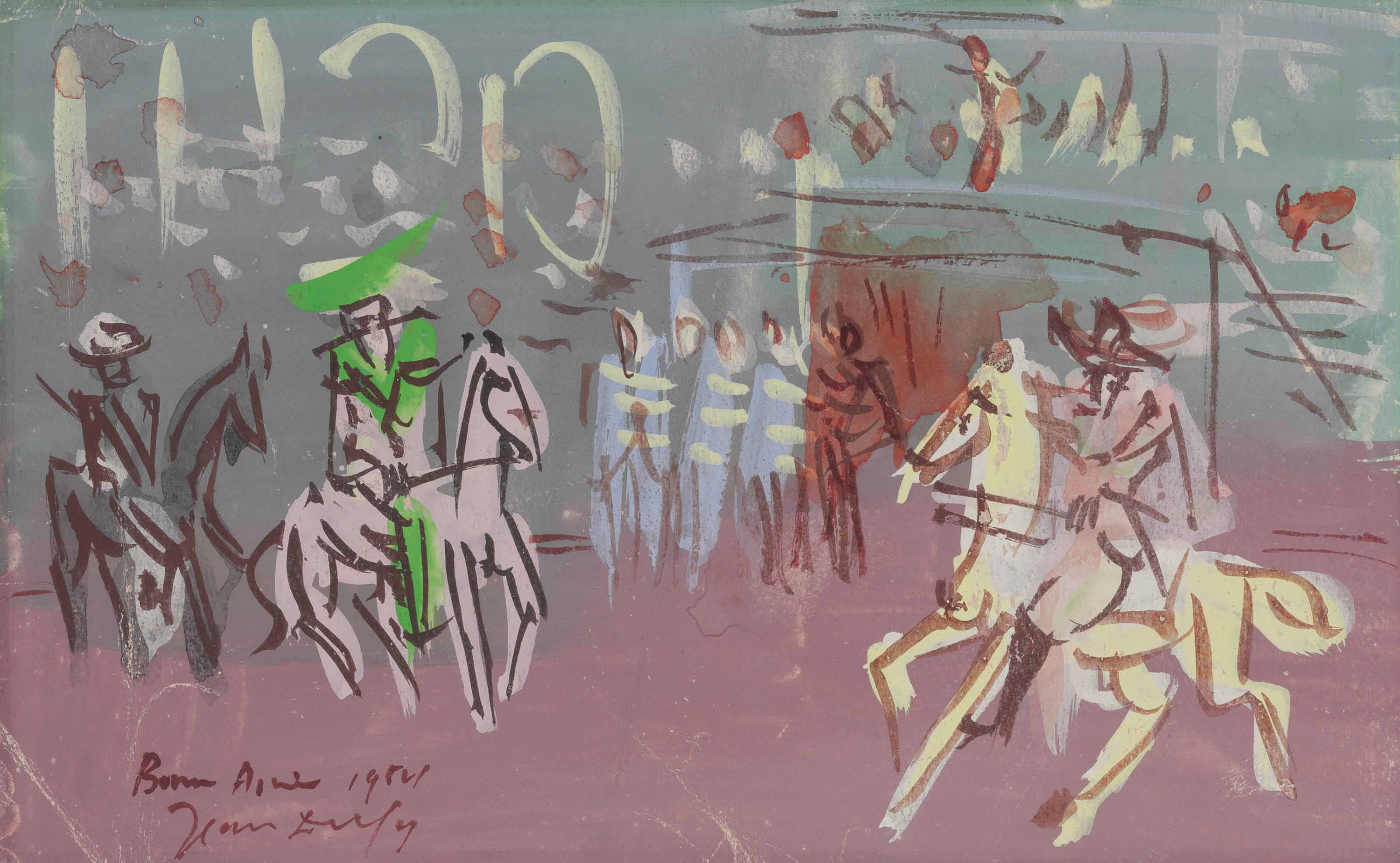Pablo Picasso (1881-1973), Homme à l'agneau, mangeur de pastèque