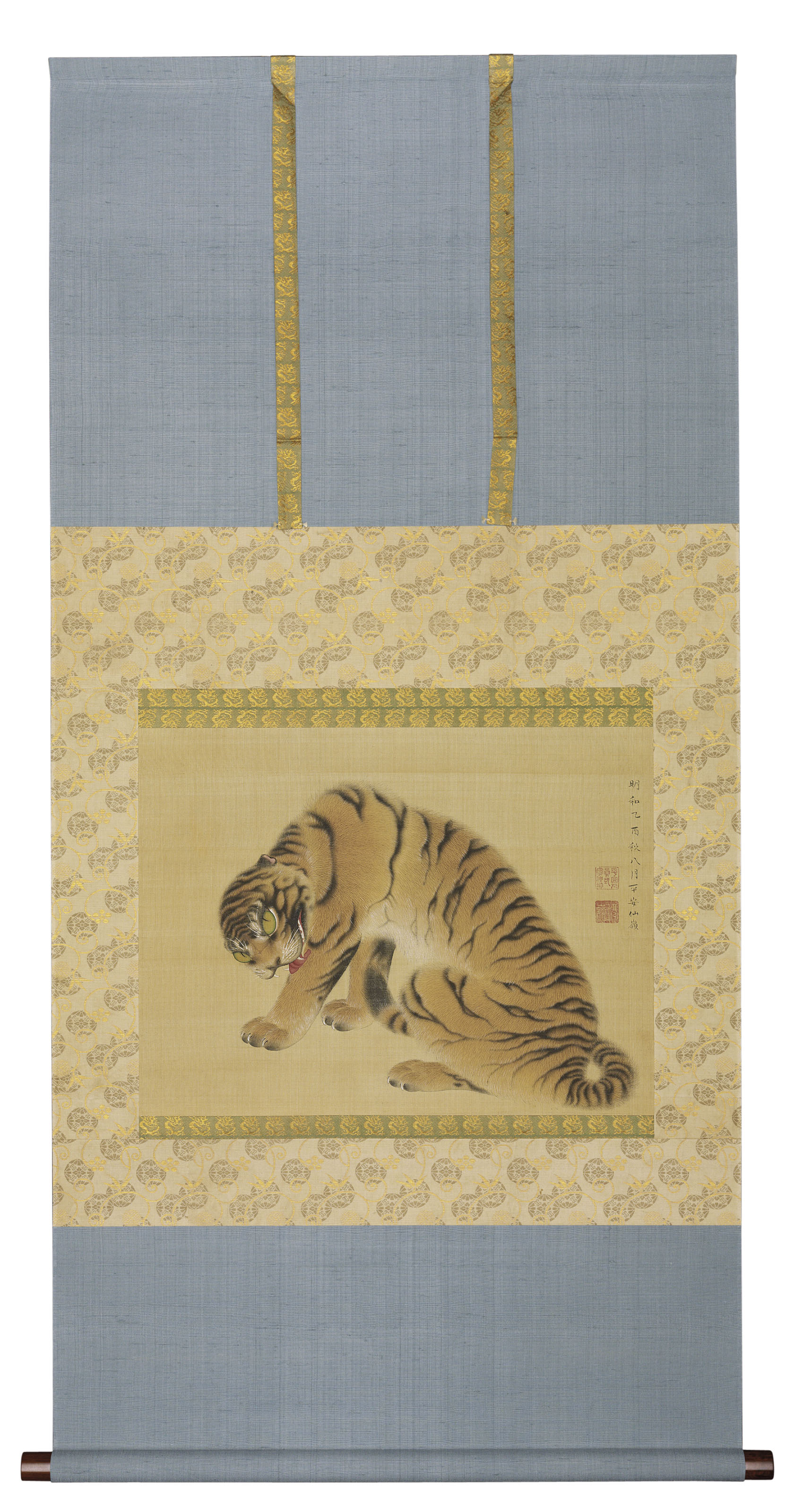 3AAM017 【ITALY】馬車ベンハー ロココ調 西洋美術品　置物 MARUYAMA OKYO (1733-1795), FEROCIOUS TIGER (MOUKO ZU) | Christie's