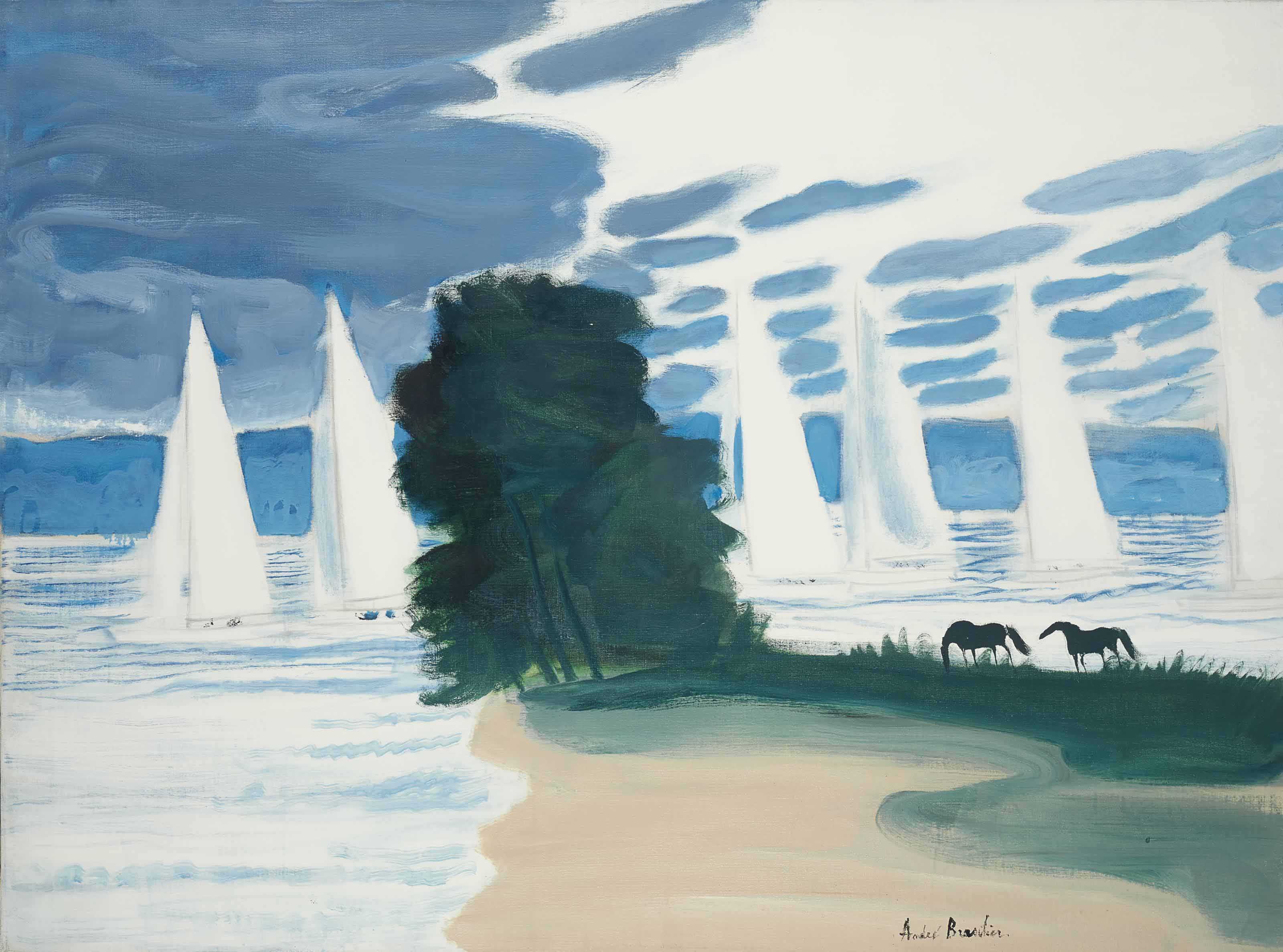 Pierre-Auguste Renoir (1841-1919), Vue du Sacré-Cœur | Christie's