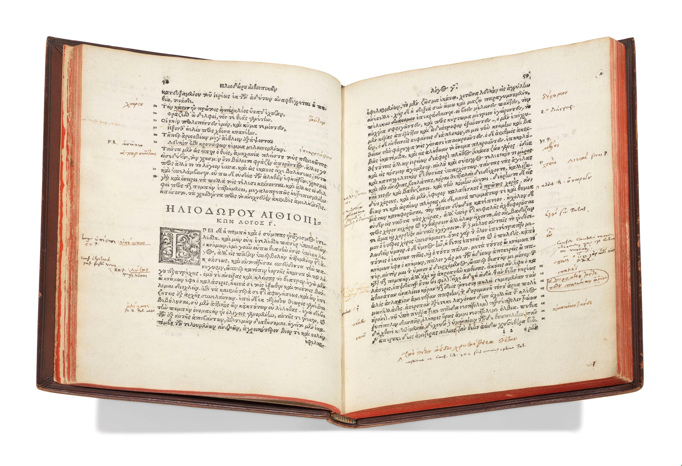 HELIODORUS Emesenus Historiae Aethiopicae Libri Decem Numquam Antea 