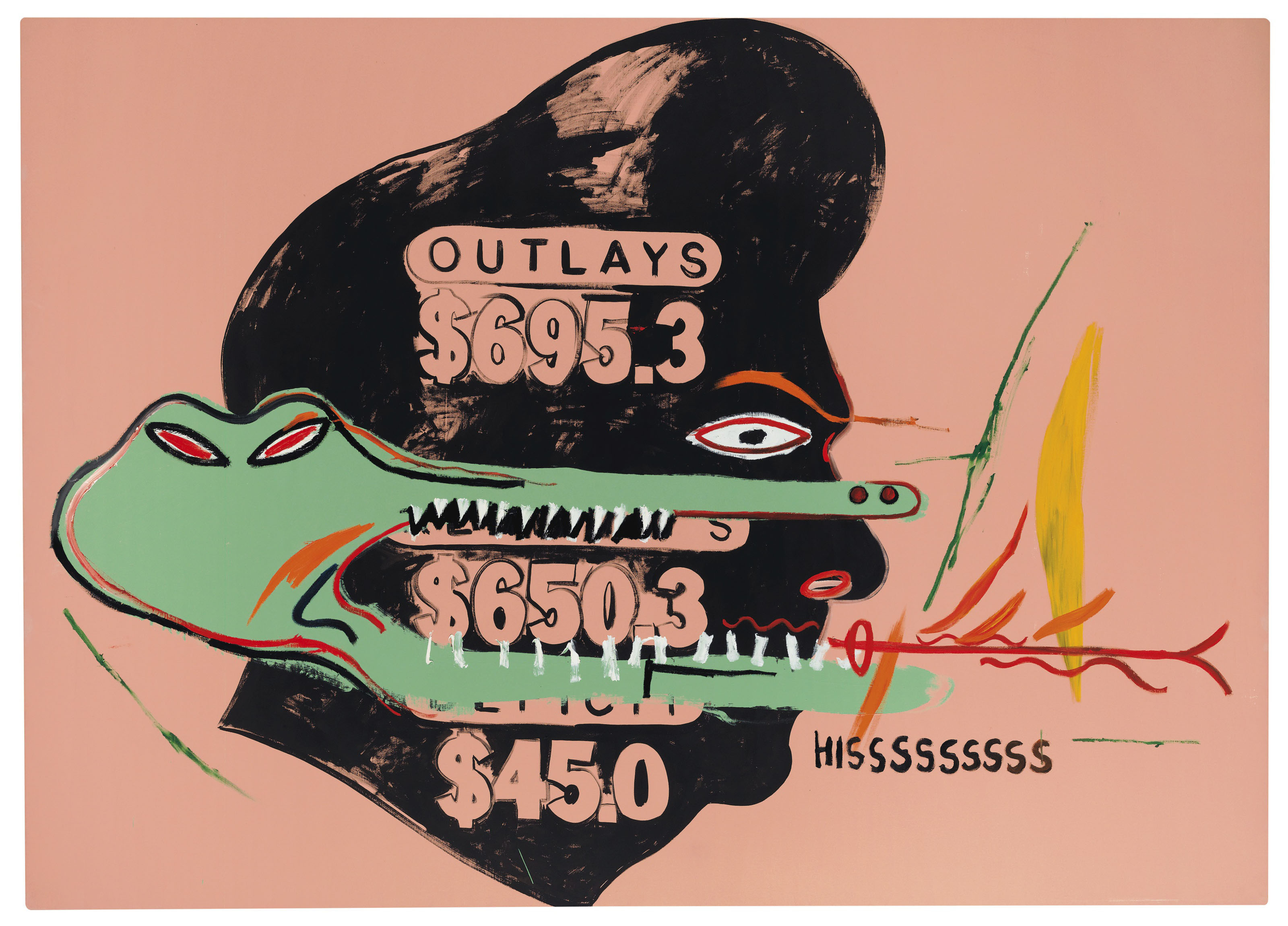 Andy Warhol & Jean-Michel Basquiat (1928-1987 & 1960-1988