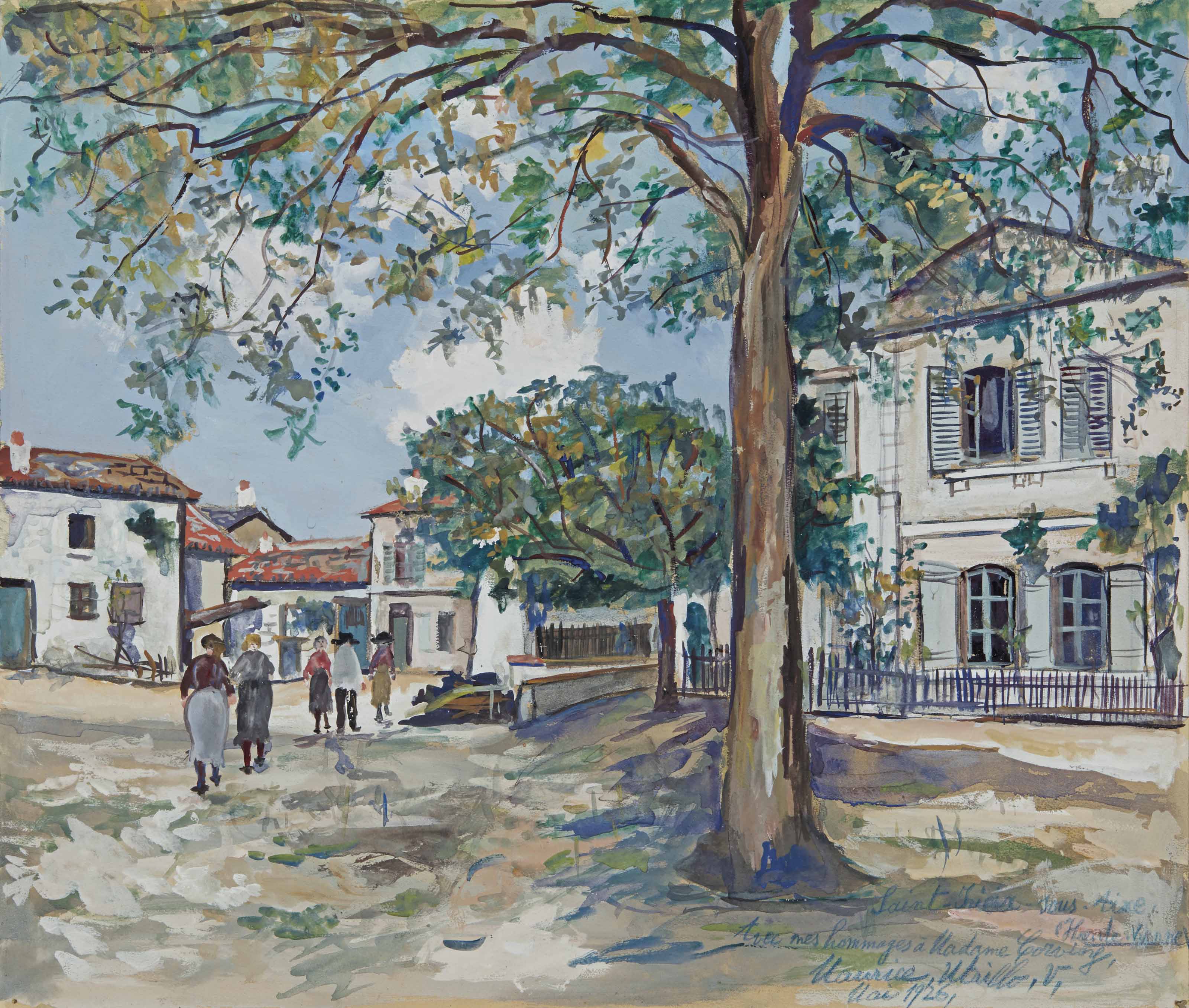 Maurice Utrillo (1883-1955), Saint-Yrieix-sous-Aixe | Christie's