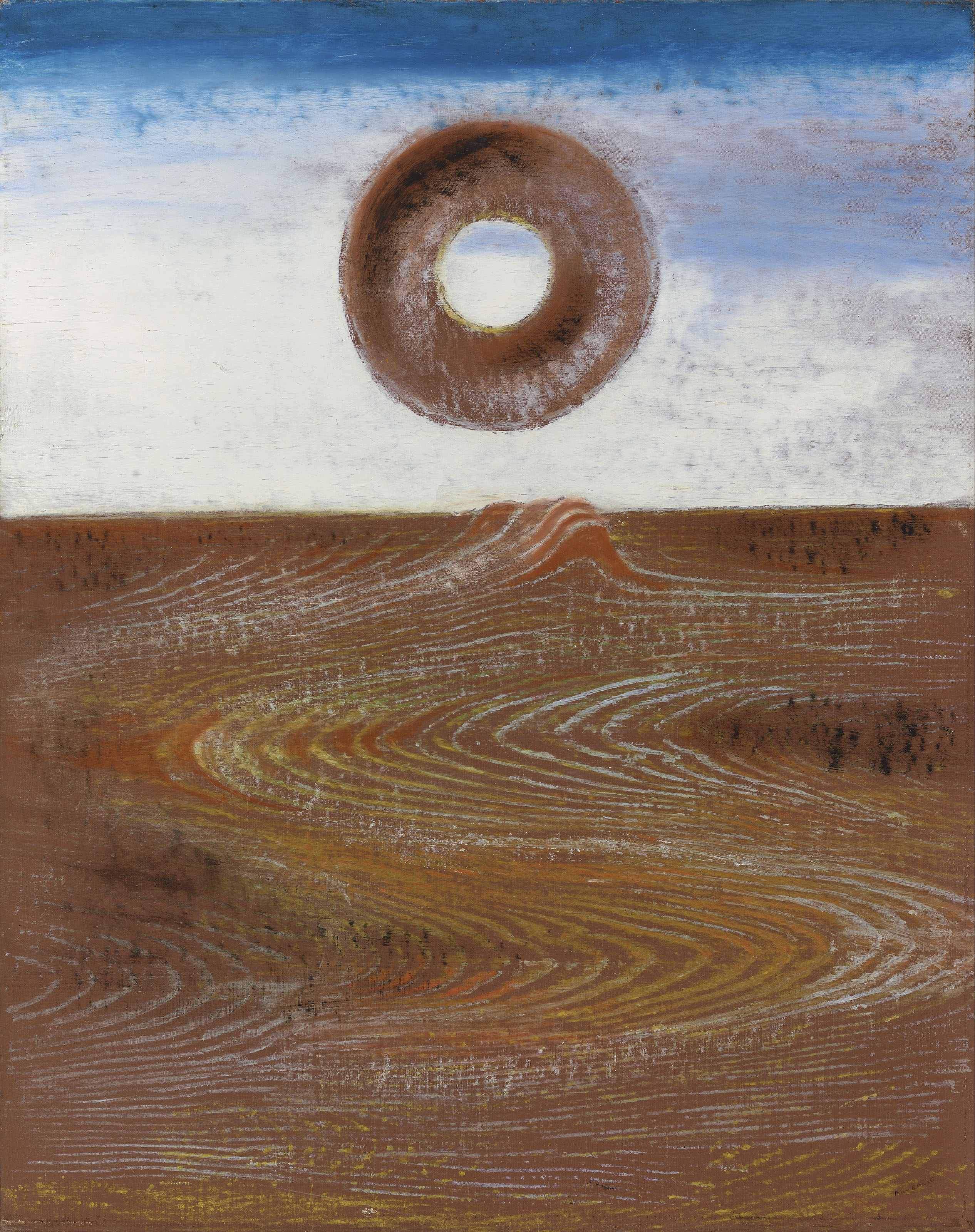 Max Ernst (1891-1976), Mer et soleil or Tremblement de terre