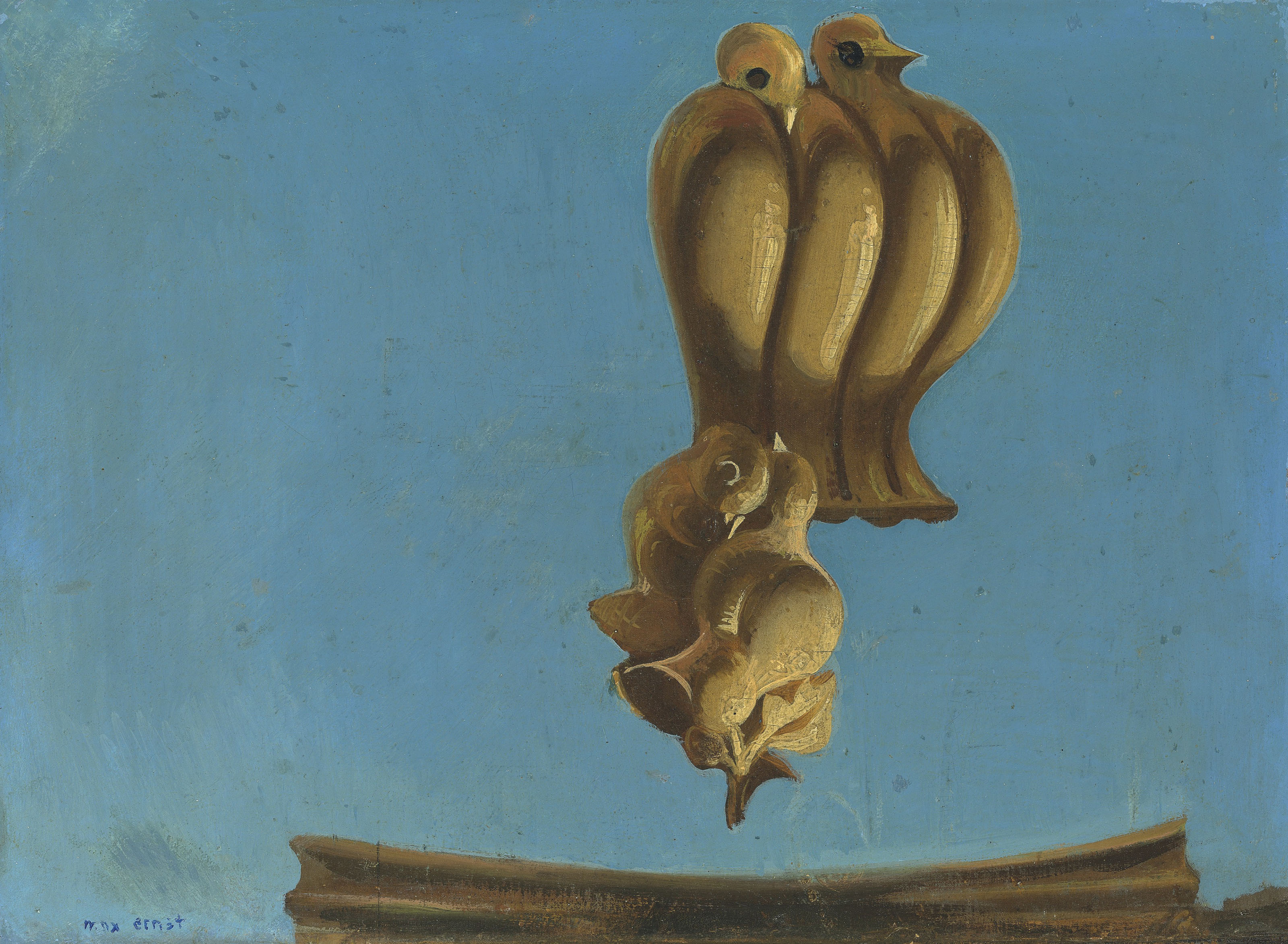 Max Ernst (1891-1976), Mer et soleil or Tremblement de terre