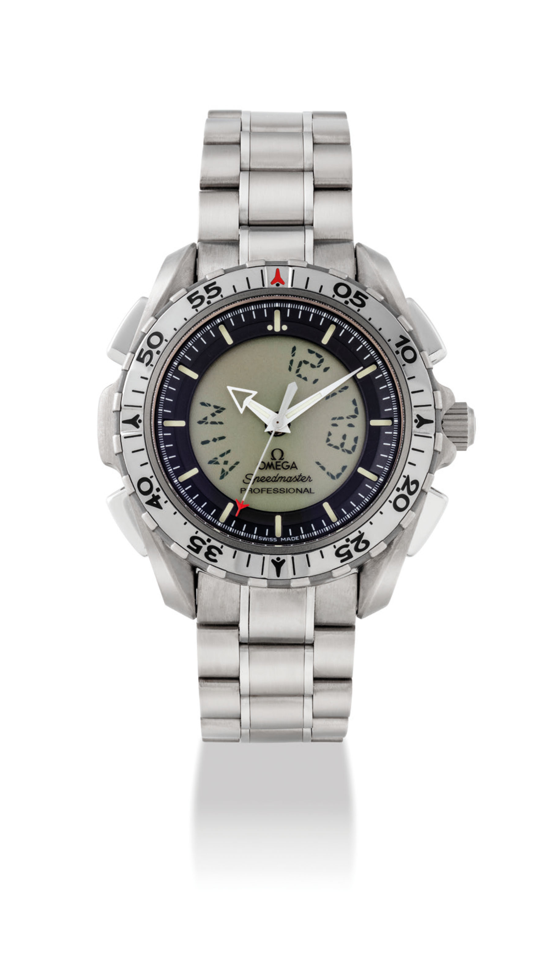 OMEGA. A FINE TITANIUM PERPETUAL 