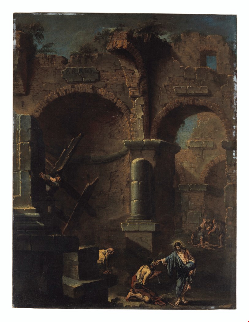 Alessandro Magnasco Genoa 1667 1749 And Clemente Spera active 