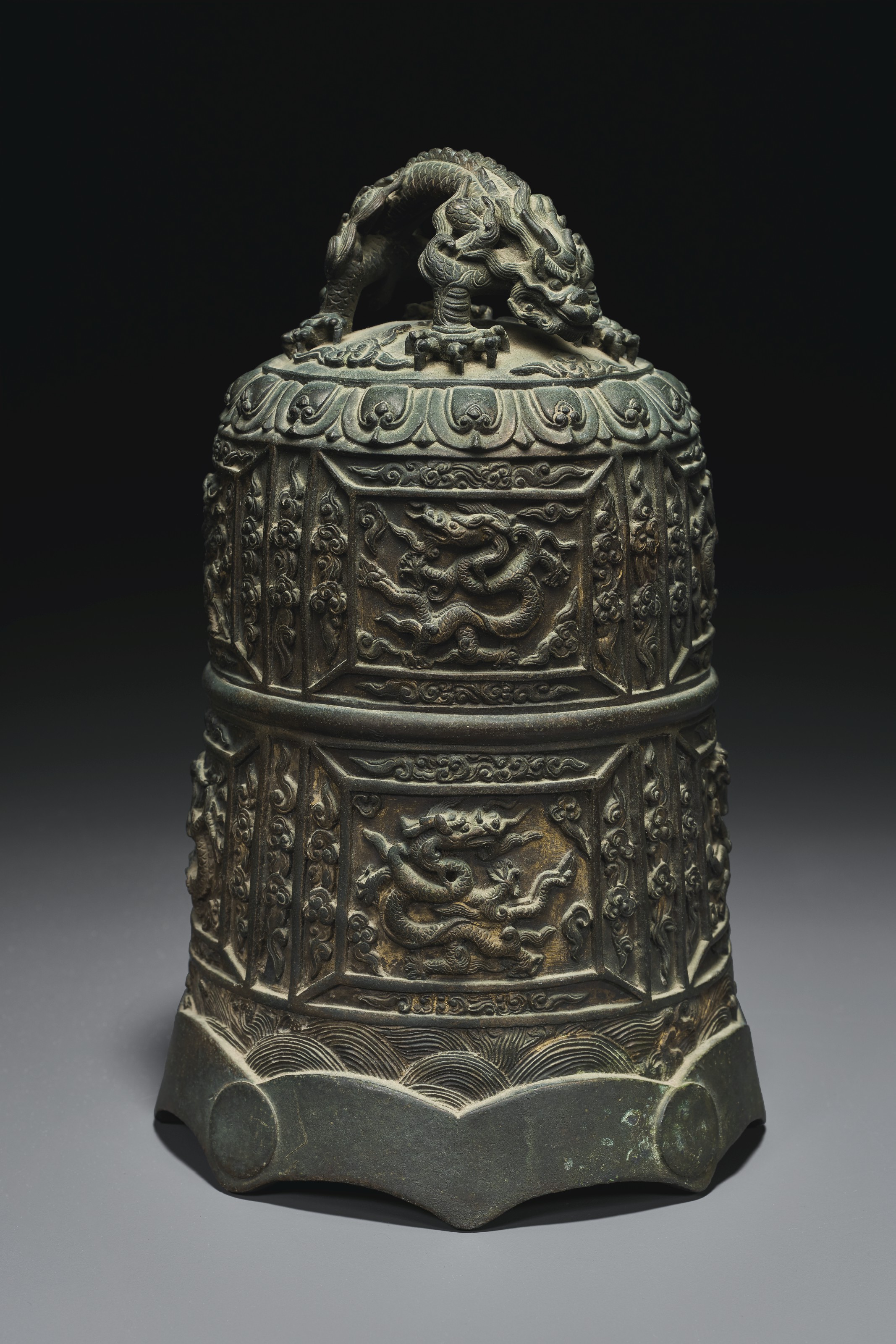 Ancient Chinese Bronze Bell Christies China Religious Sculpture