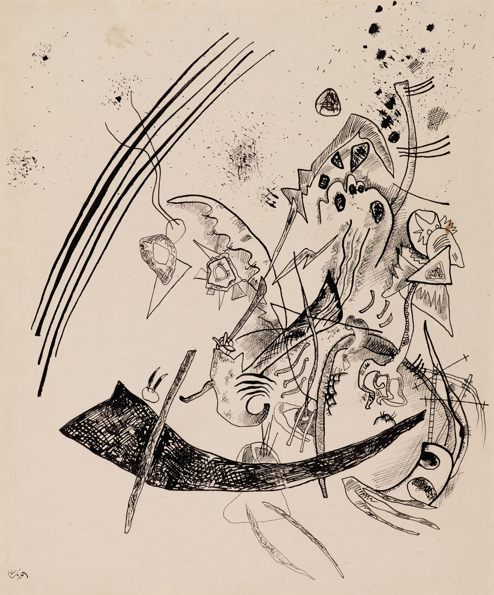 WASSILY KANDINSKY (1866-1944), Ohne Titel | Christie's