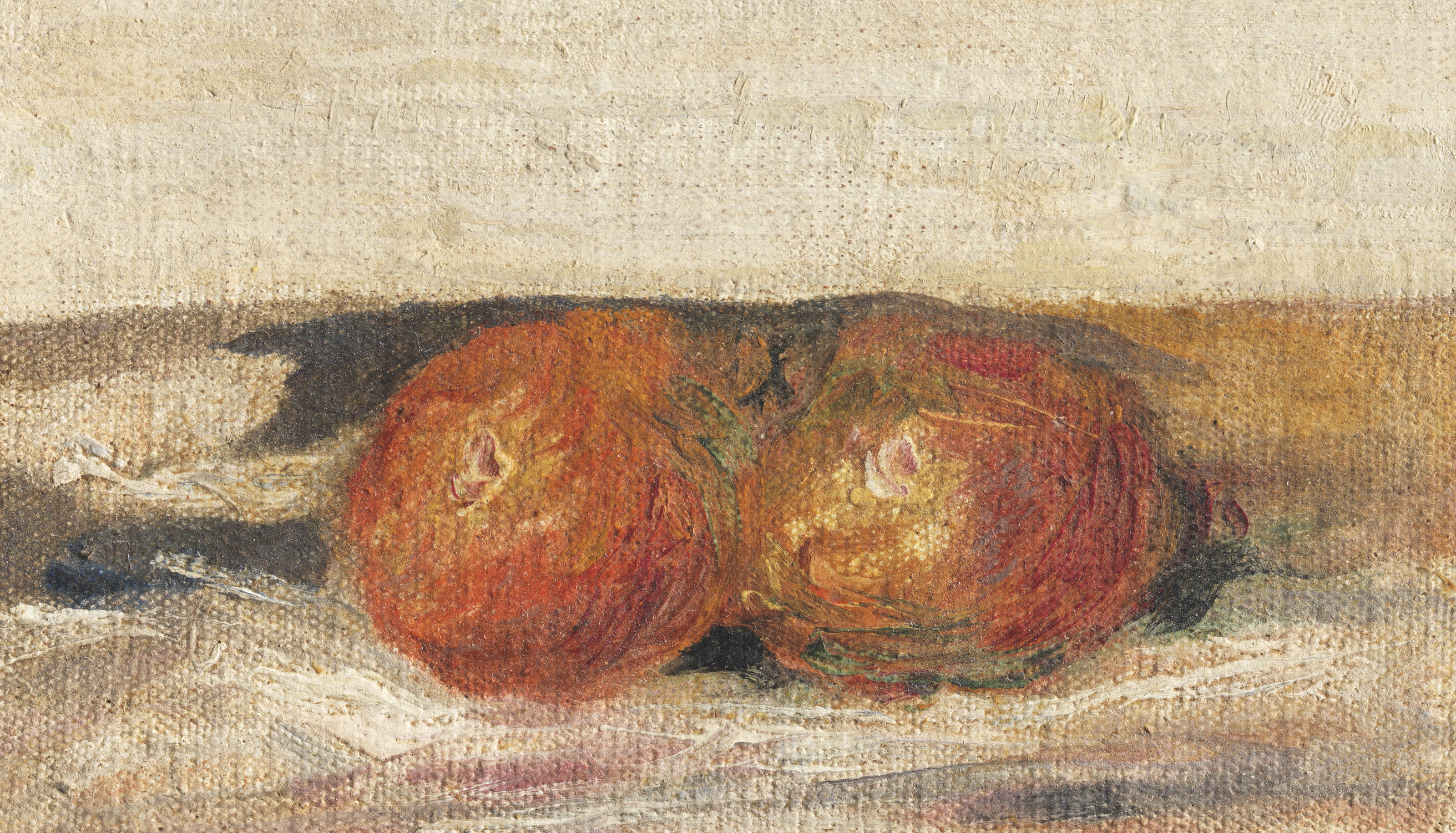 PIERRE-AUGUSTE RENOIR (1841-1919), Nature morte (Deux pommes
