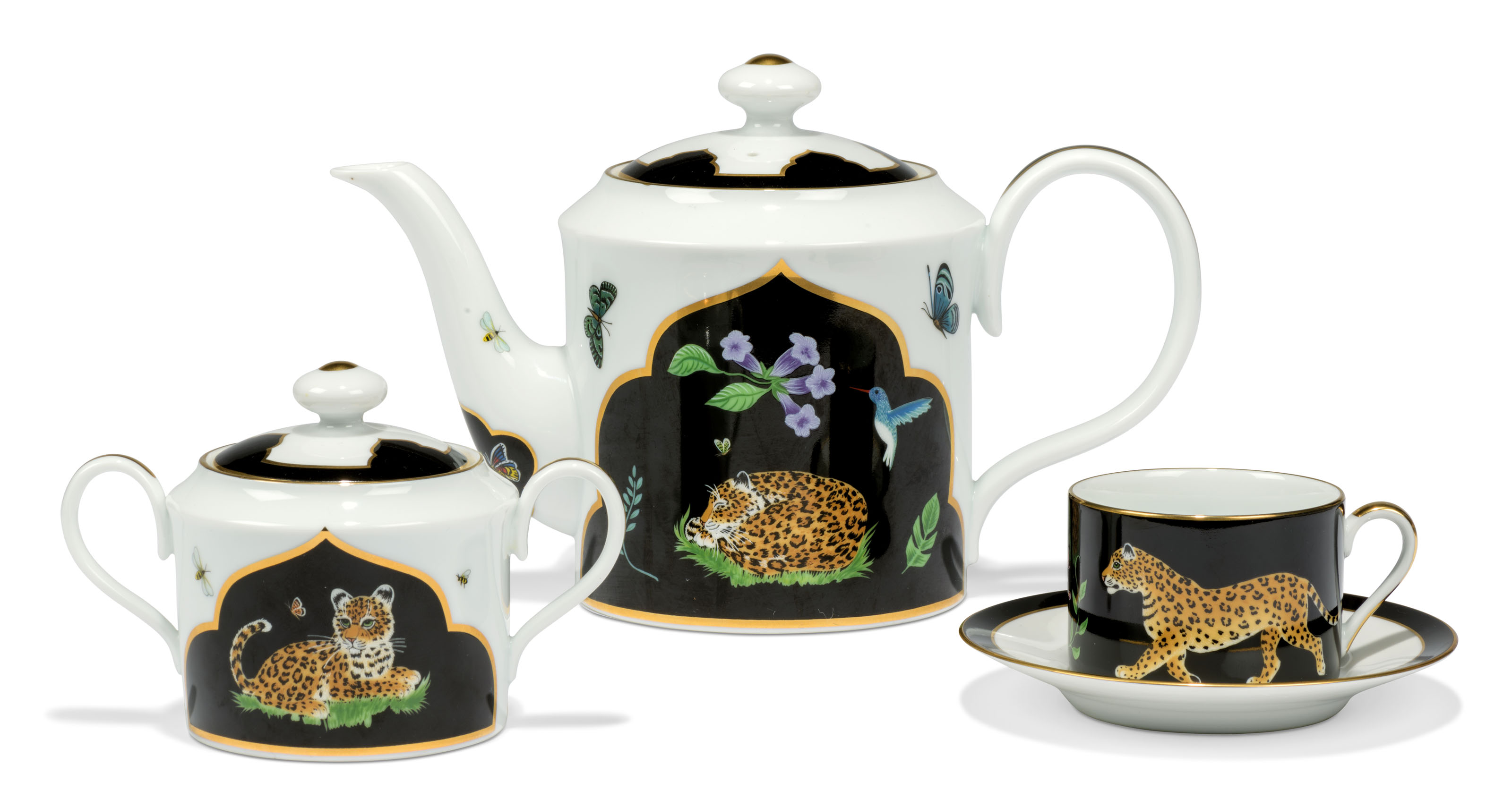 A LYNN CHASE DESIGNS PORCELAIN 