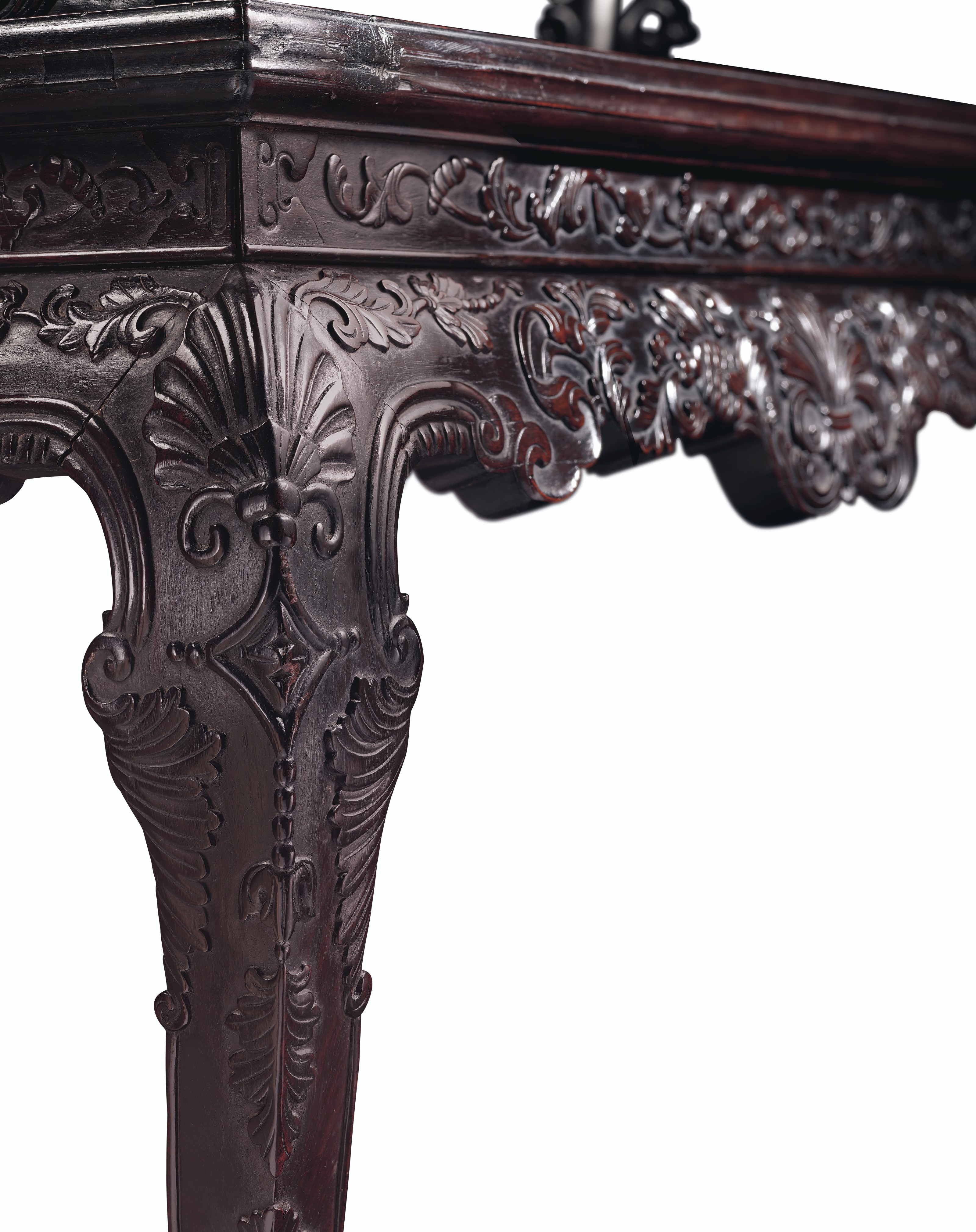 AN IMPORTANT IMPERIAL ZITAN ARMCHAIR, YONGZHENG-QIANLONG PERIOD