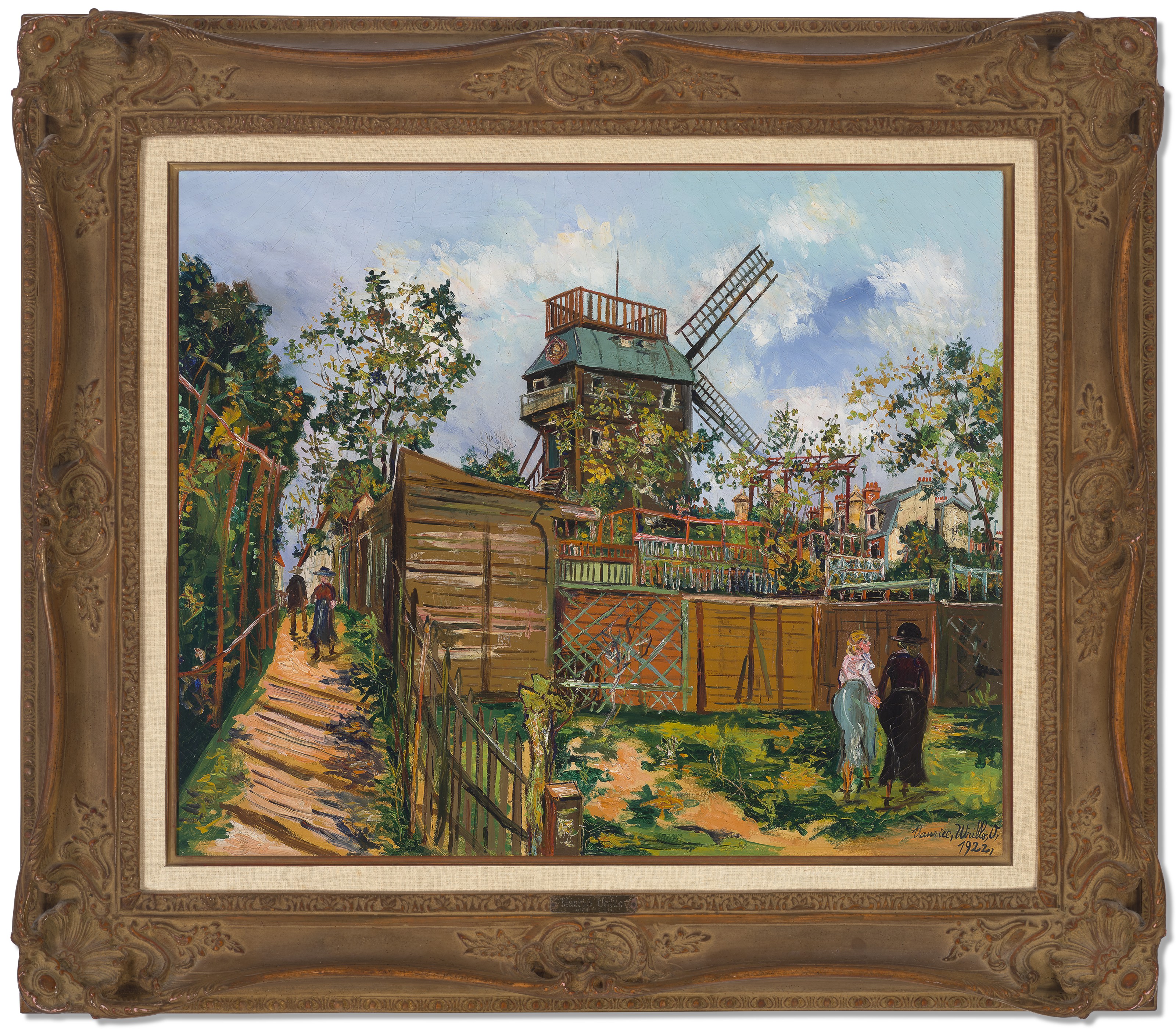 Maurice Utrillo (1883-1955), Moulin de la Galette, Montmartre