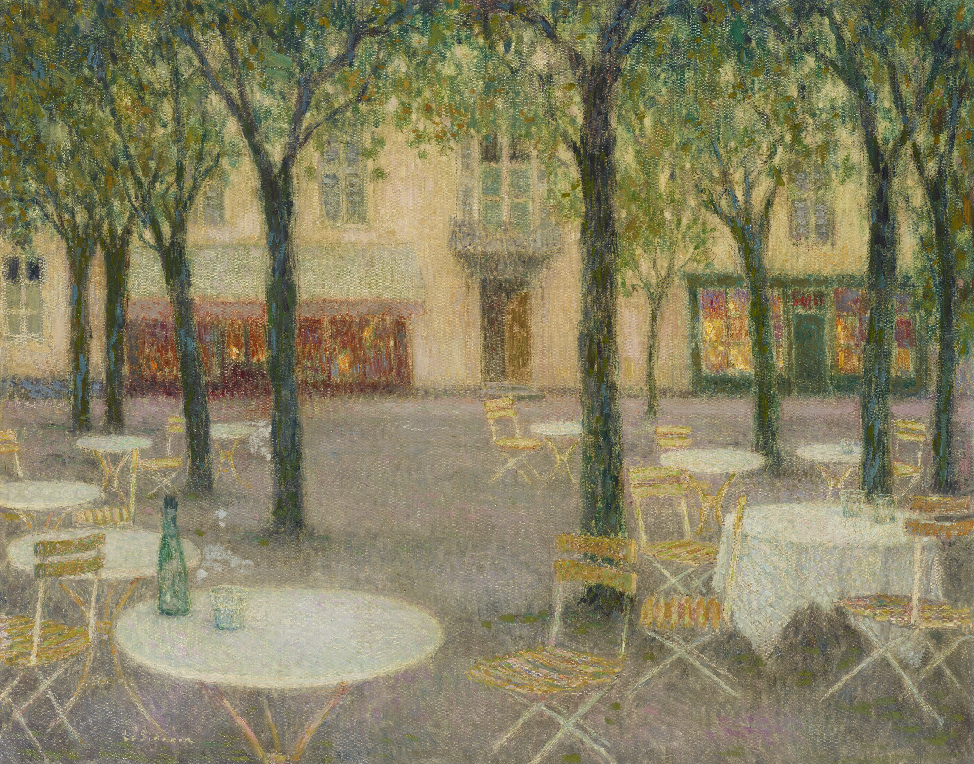 HENRI LE SIDANER (1862-1939), La petite table | Christie's
