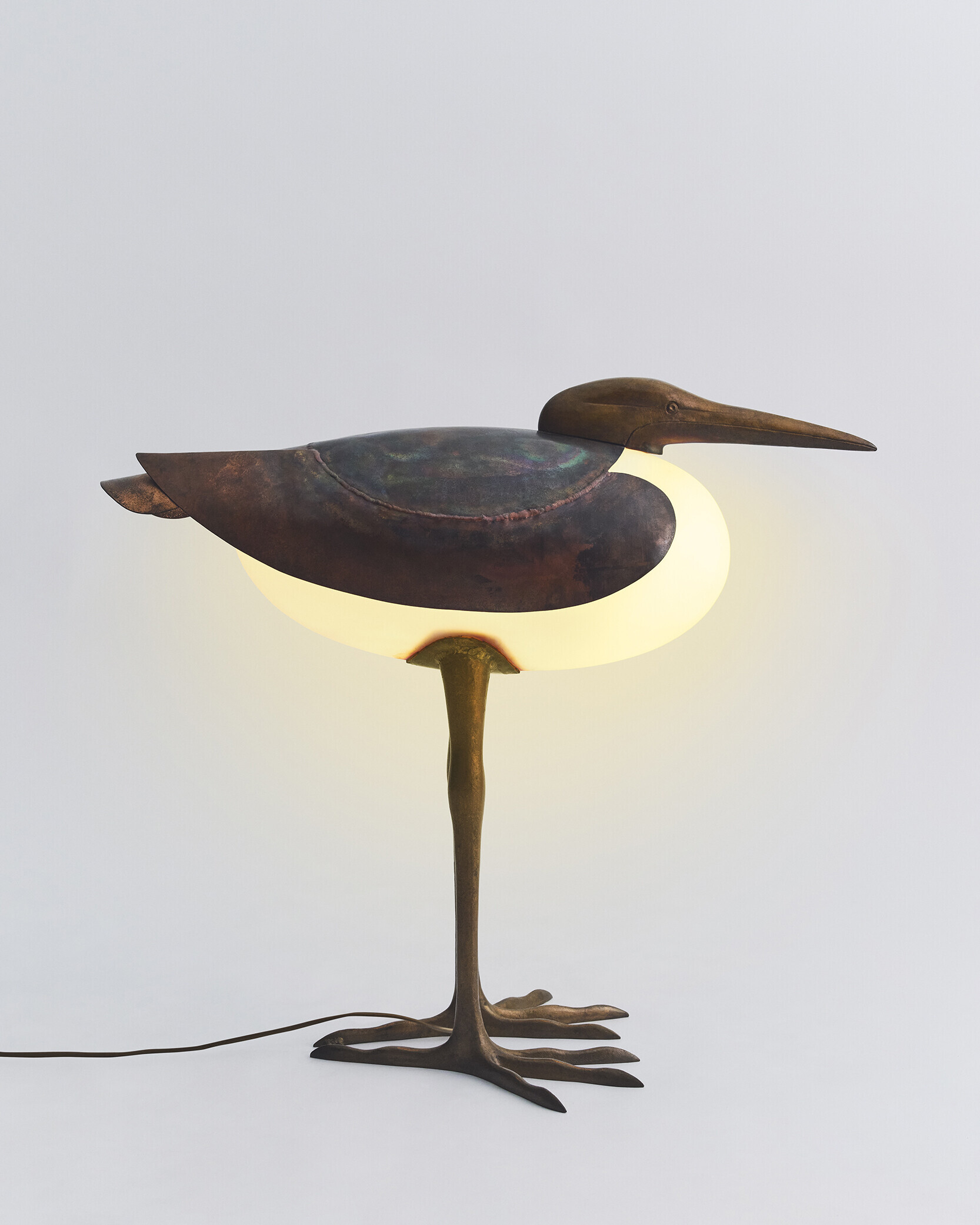 FRANÇOIS-XAVIER LALANNE (1927-2008), Grand Échassier Lamp