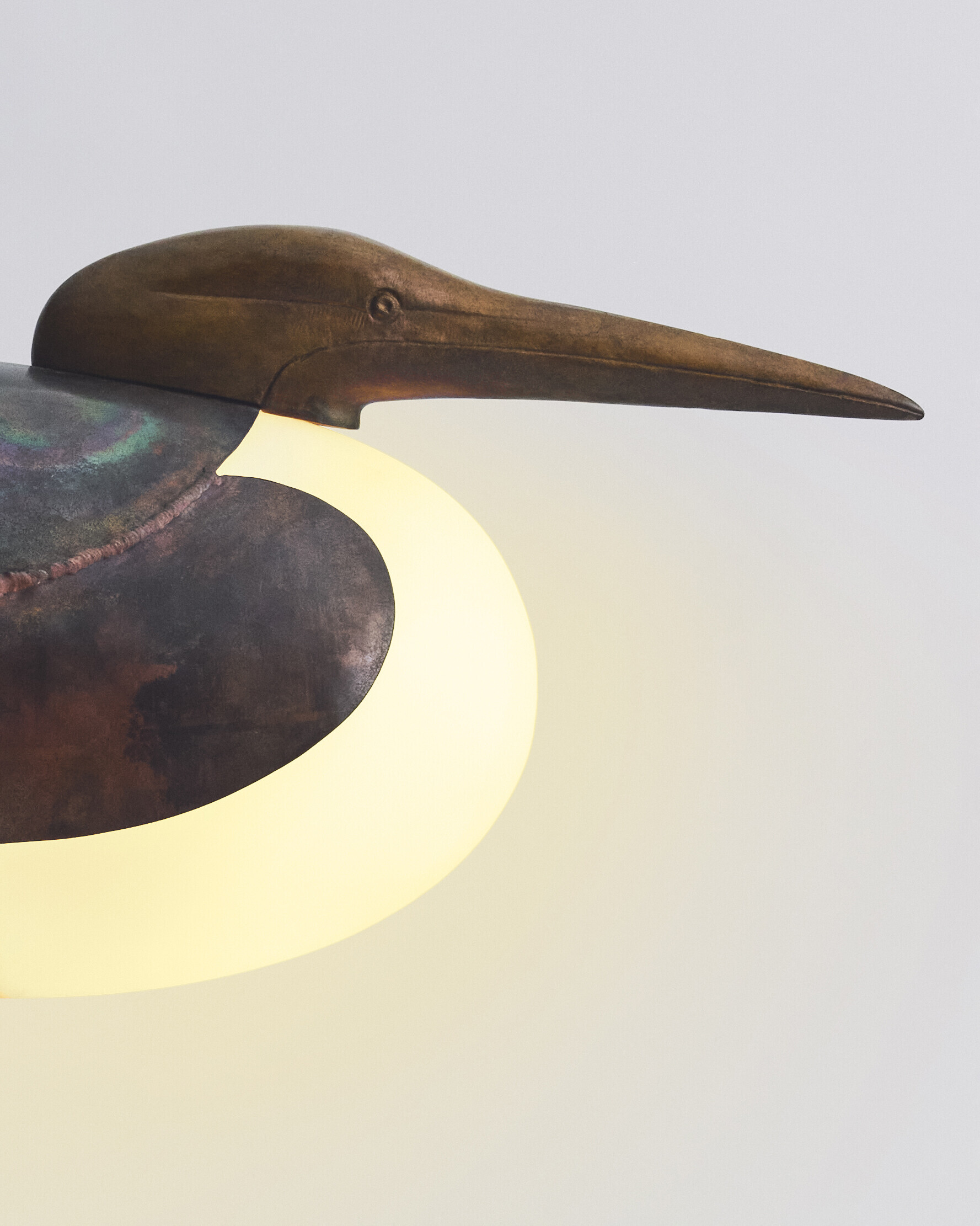 FRANÇOIS-XAVIER LALANNE (1927-2008), Grand Échassier Lamp