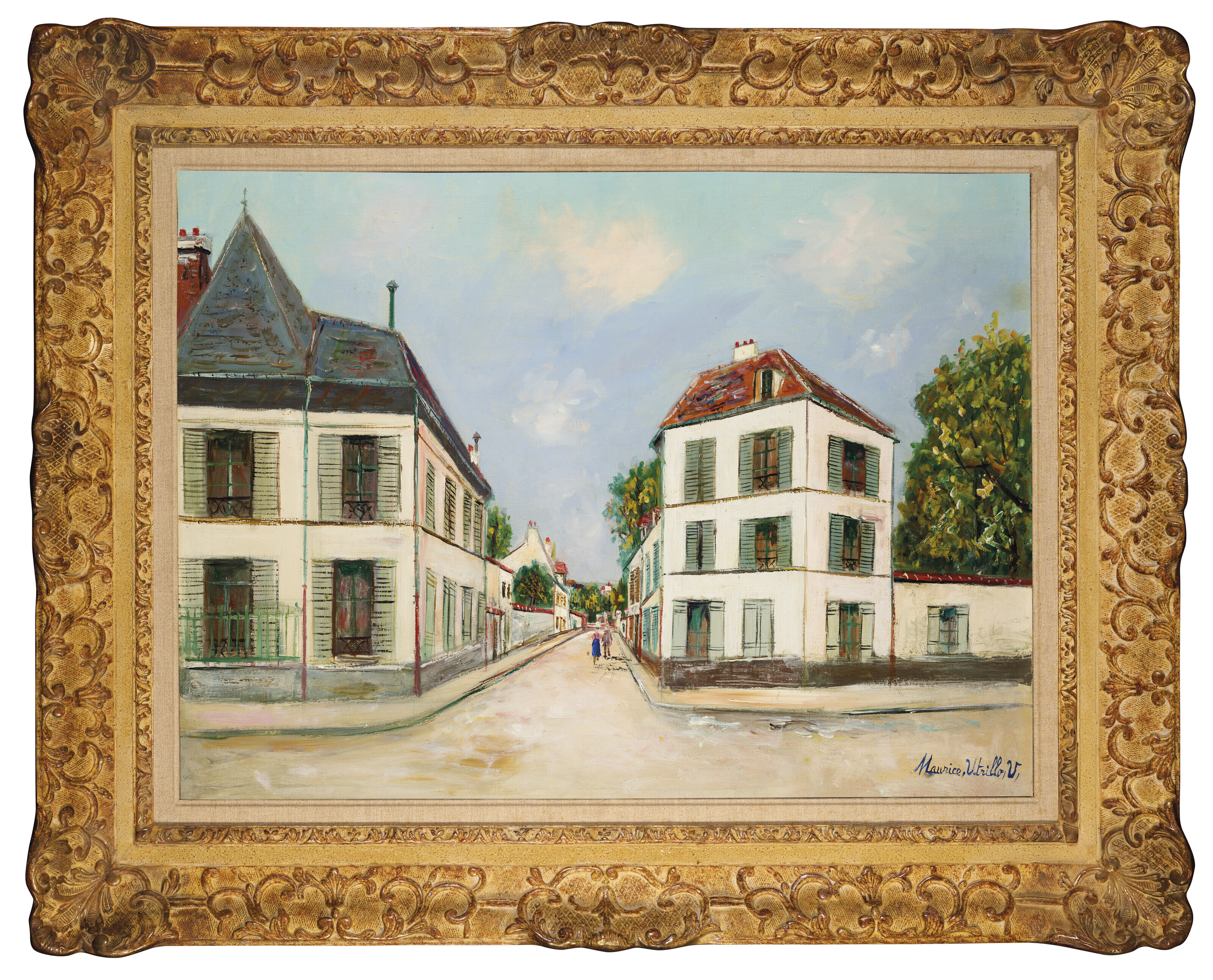 Maurice Utrillo (1883-1955), Carrefour à Sannois | Christie's