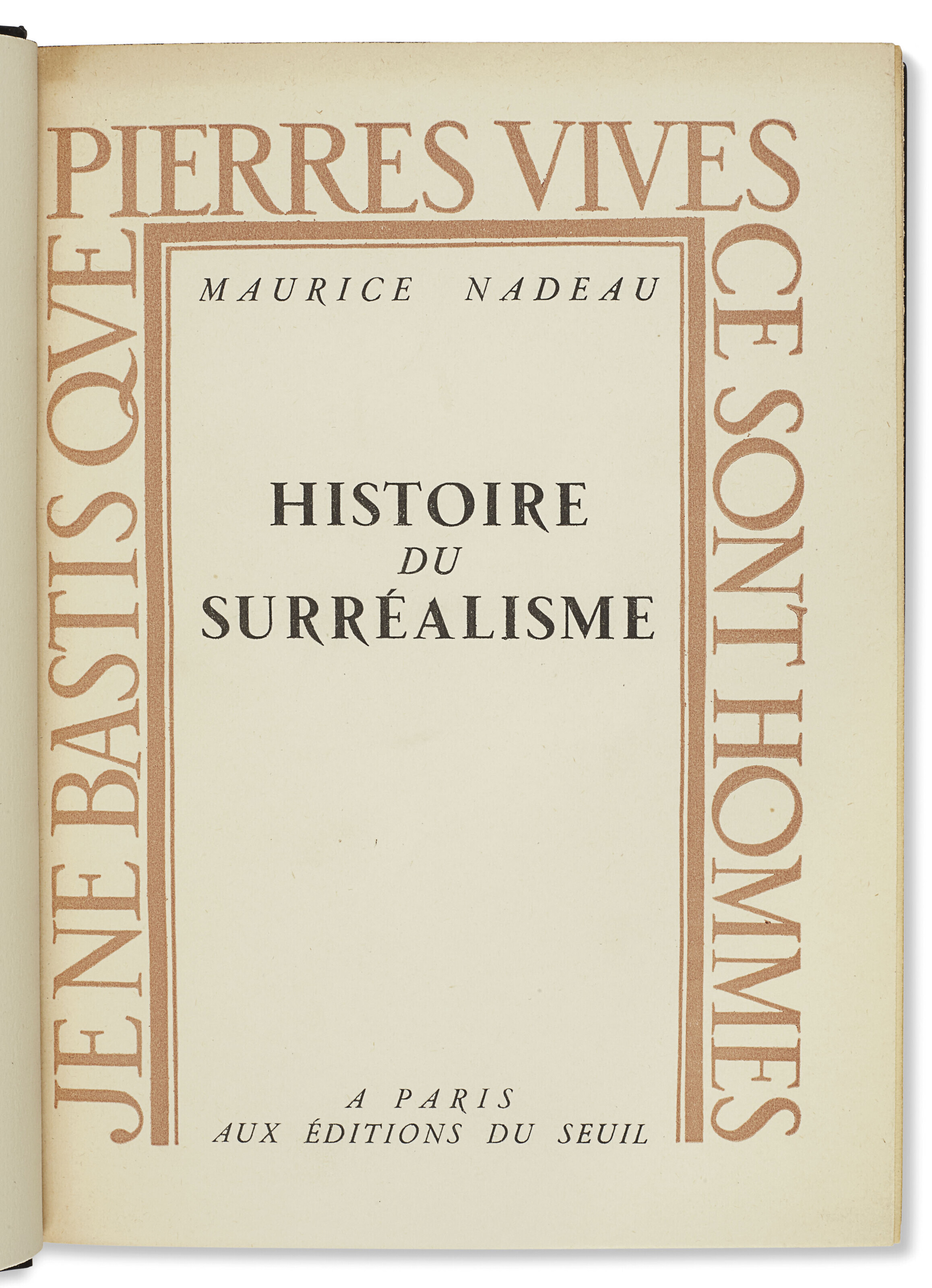 Anciens Cahiers De Poésie N°4 Et 5 - Le Surréalisme Encore Et Toujours (1943) André Breton