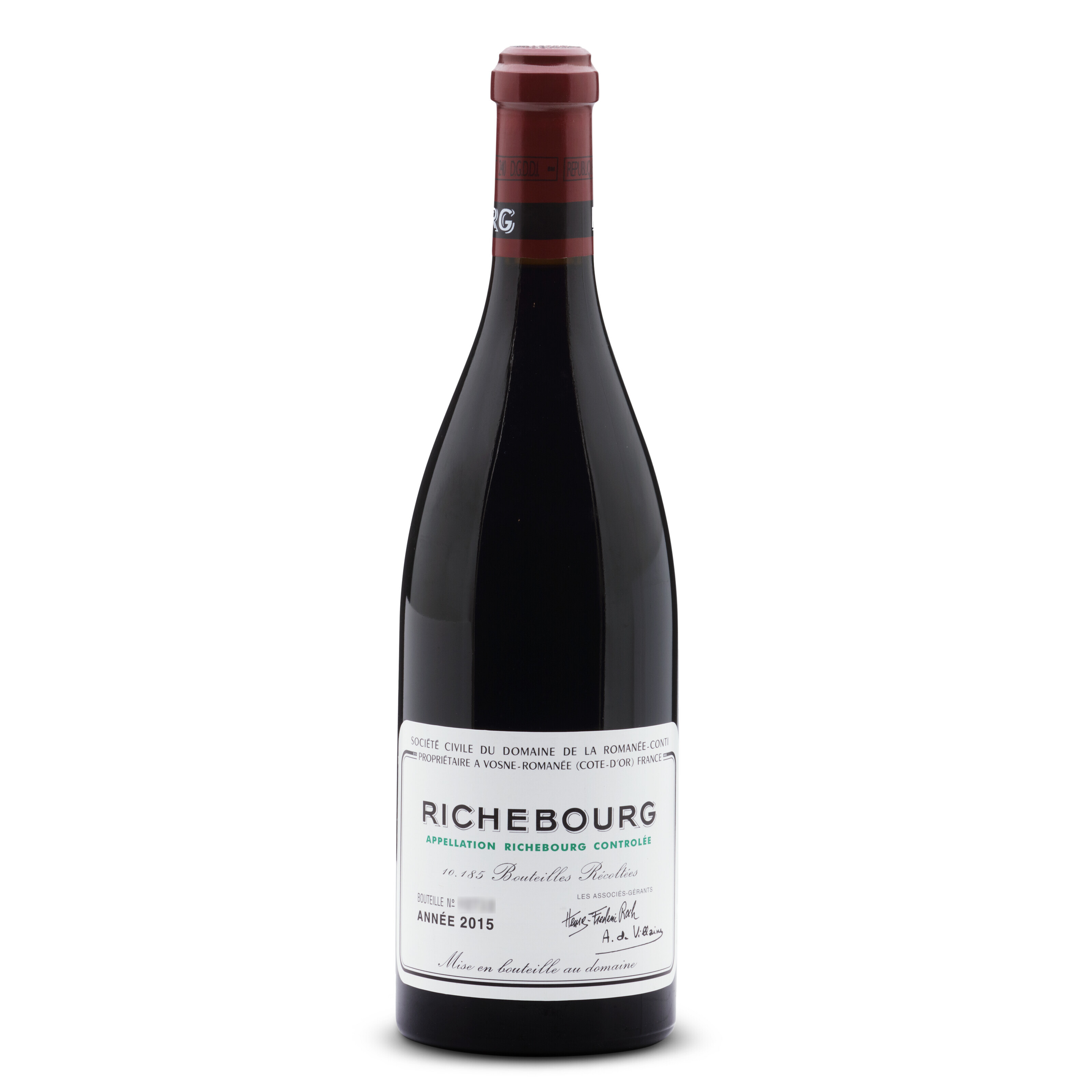 2015 Richebourg Domaine de la Romanée Domaine de la Romanée-Conti, Richebourg 2015 | Christie's