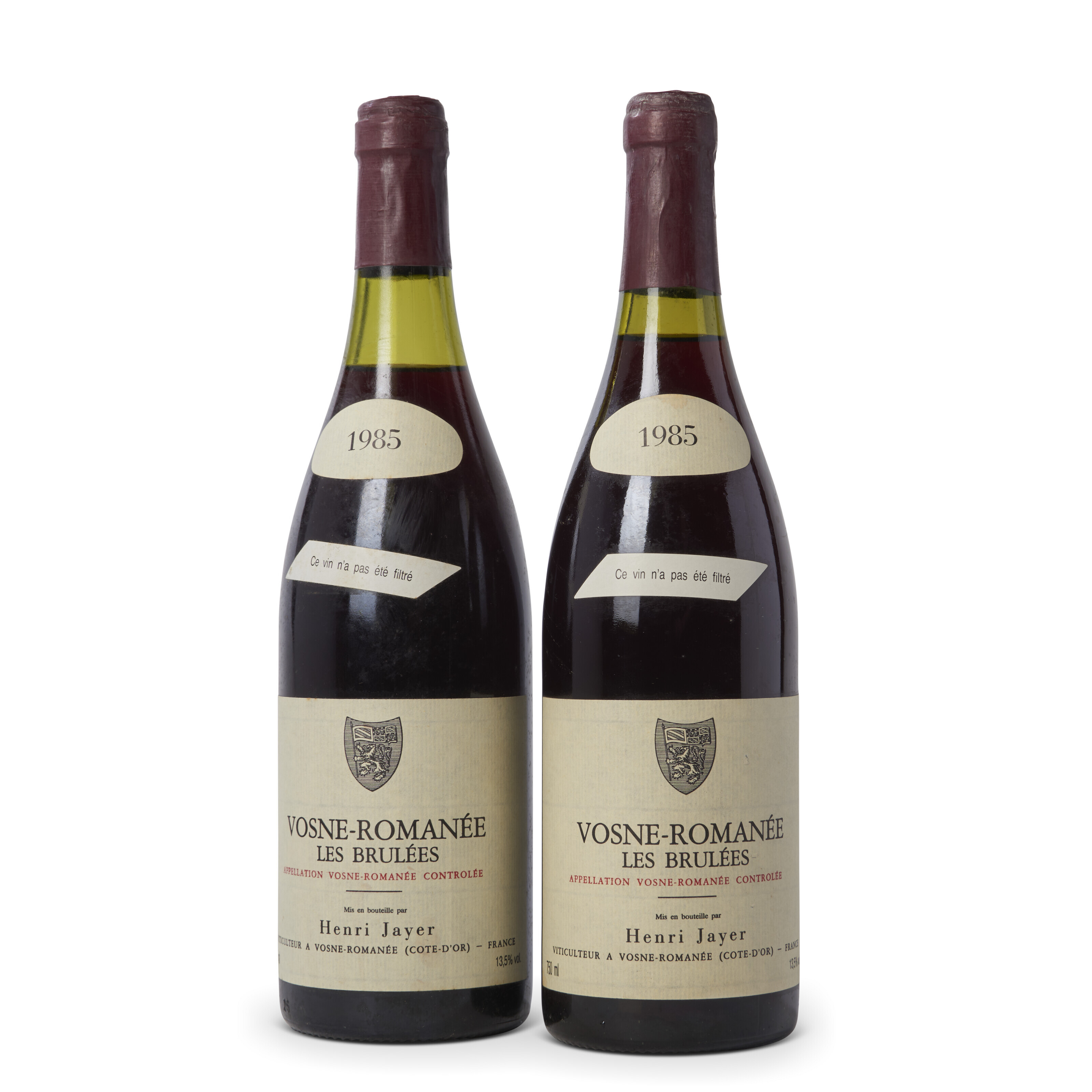 Henri Jayer, Vosne-Romanée Les Brûlées 1984 | Christie's