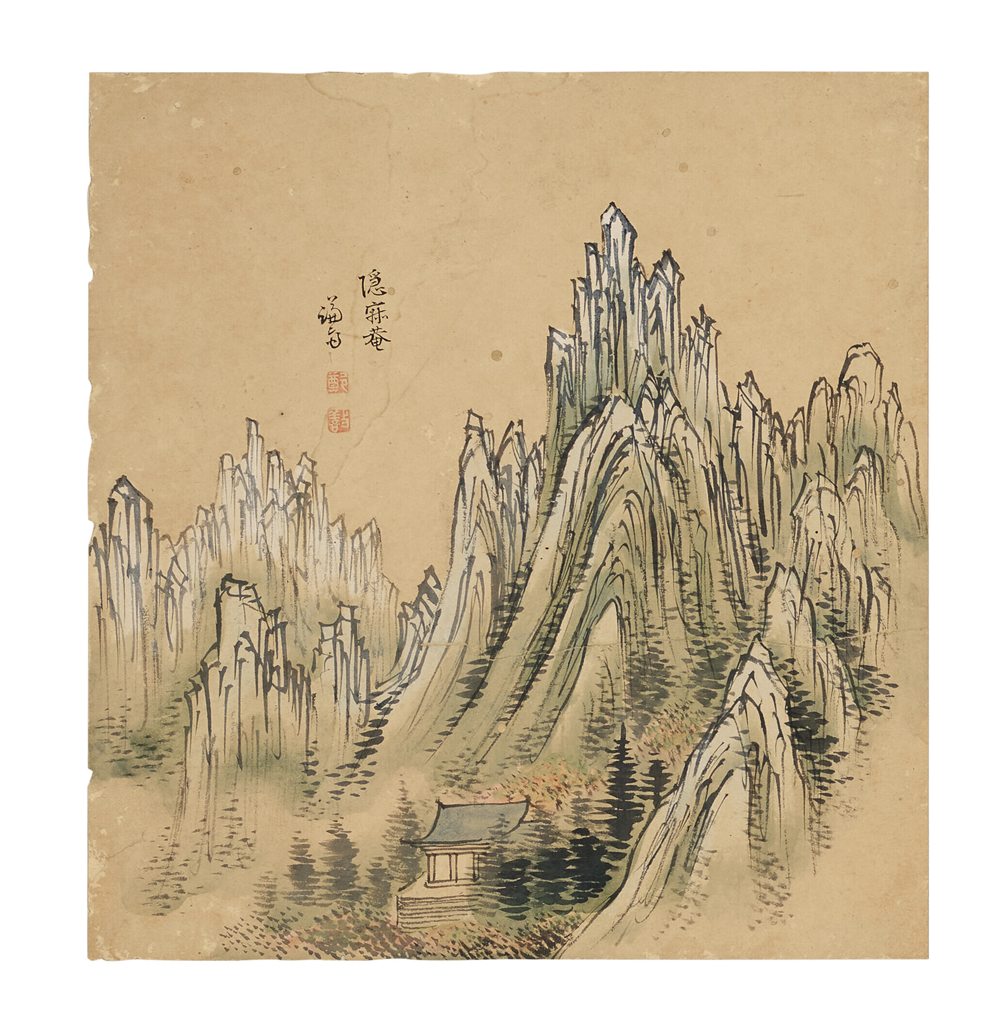 CHONG SON (1676-1759), Eight Scenic Views of the Diamond Mountains