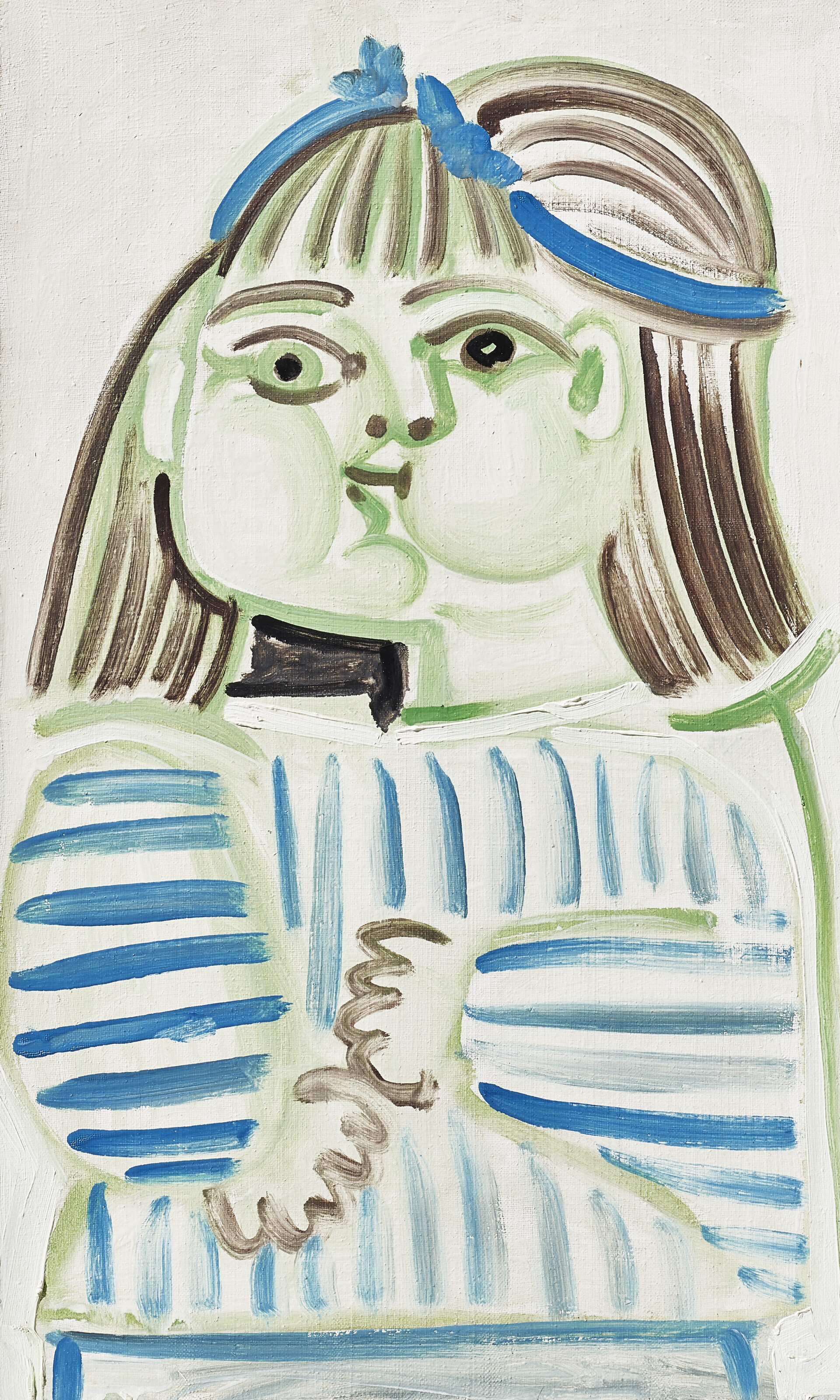 PABLO PICASSO (1881-1973), Buste de jeune fille (Paloma) | Christie's