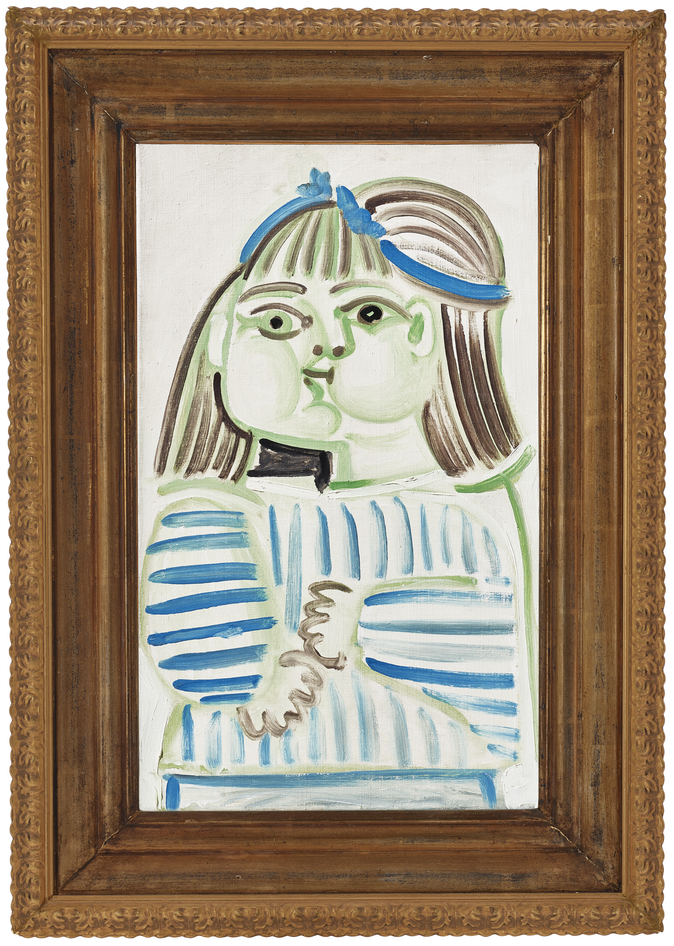 PABLO PICASSO (1881-1973), Buste de jeune fille (Paloma) | Christie's