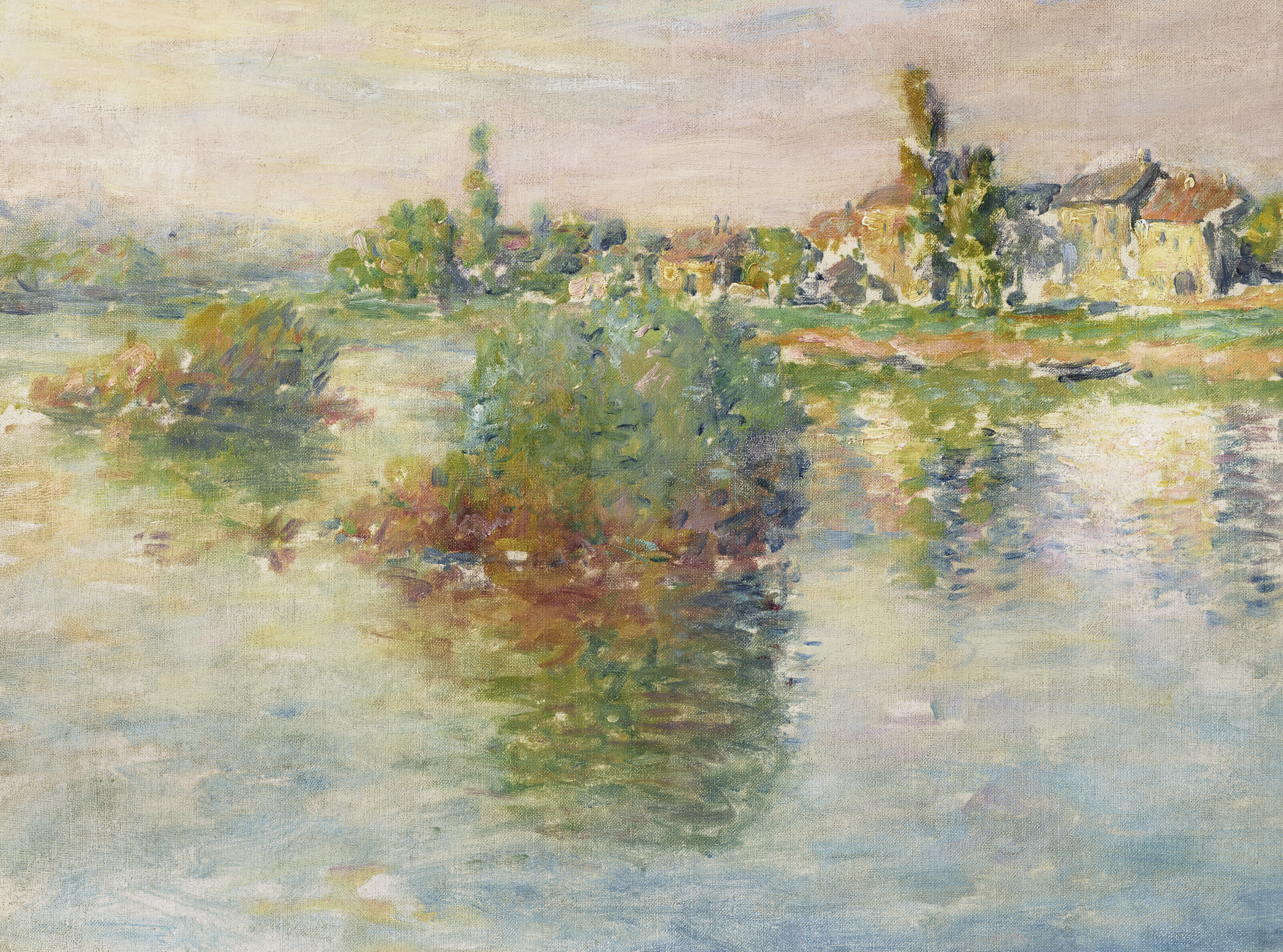 CLAUDE MONET (1840-1926), La Seine à Lavacourt | Christie's