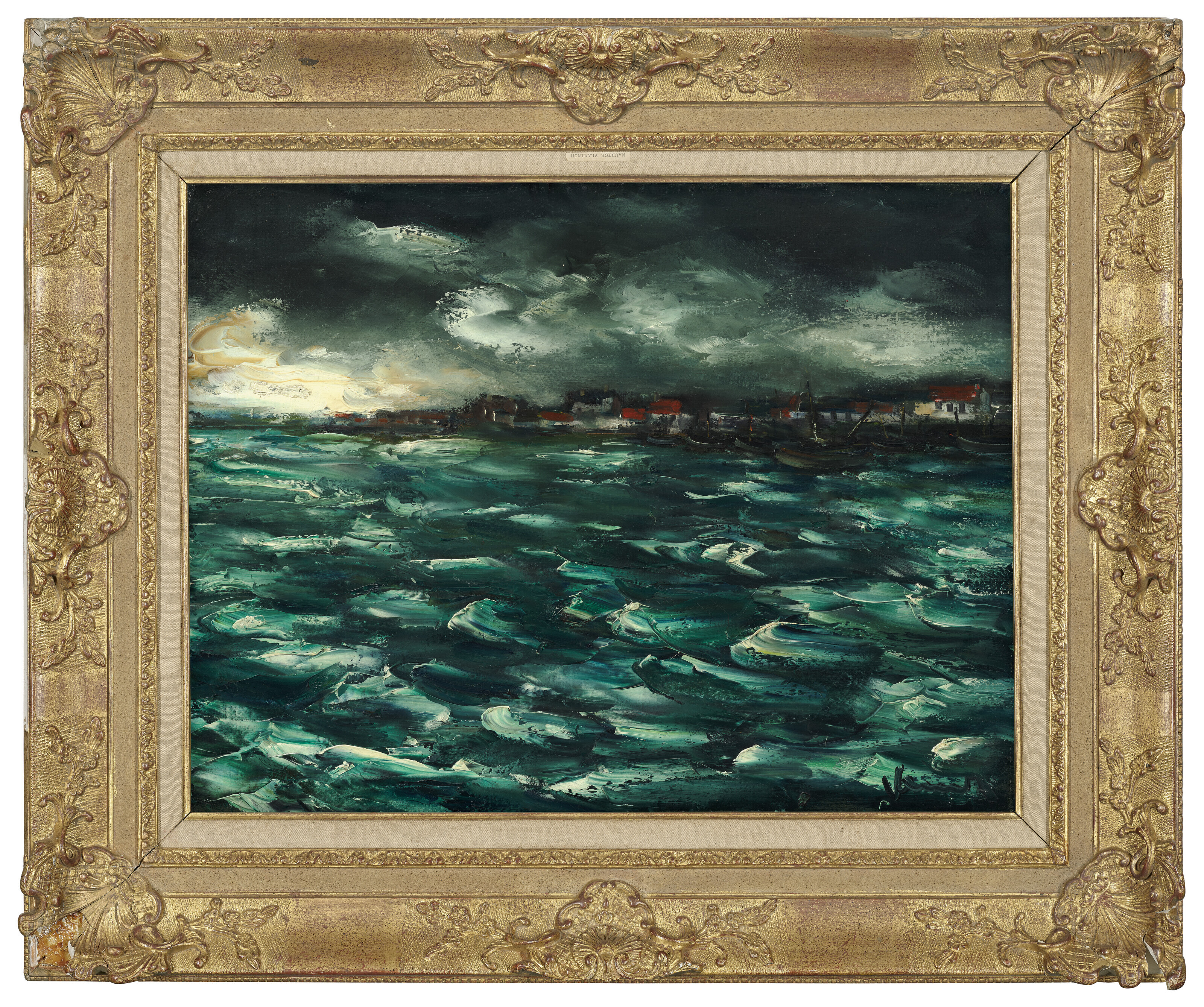MAURICE DE VLAMINCK (1876-1958), La mer agitée | Christie's