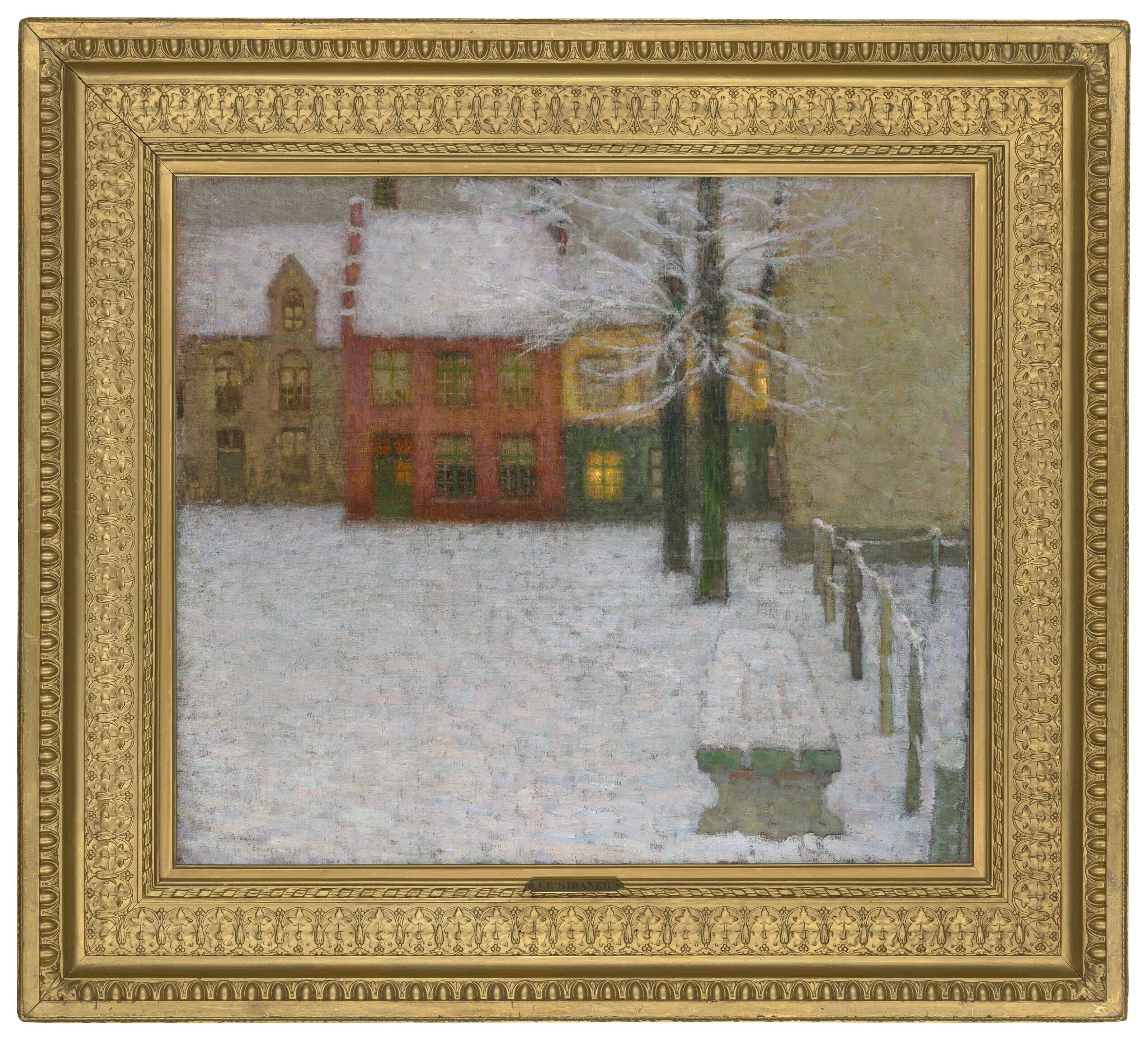 HENRI LE SIDANER (1862-1939), La neige | Christie's