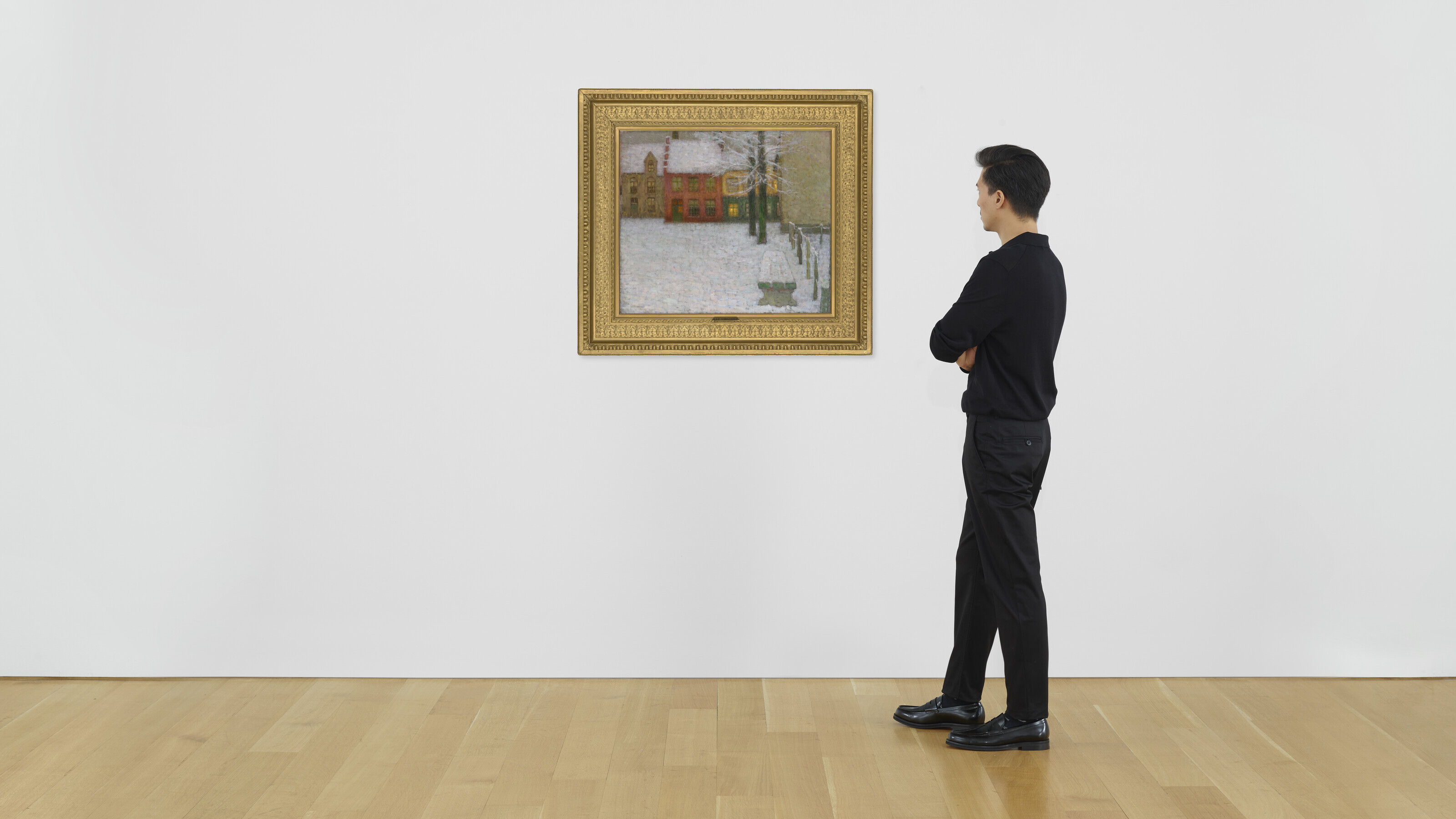 HENRI LE SIDANER (1862-1939), La neige | Christie's