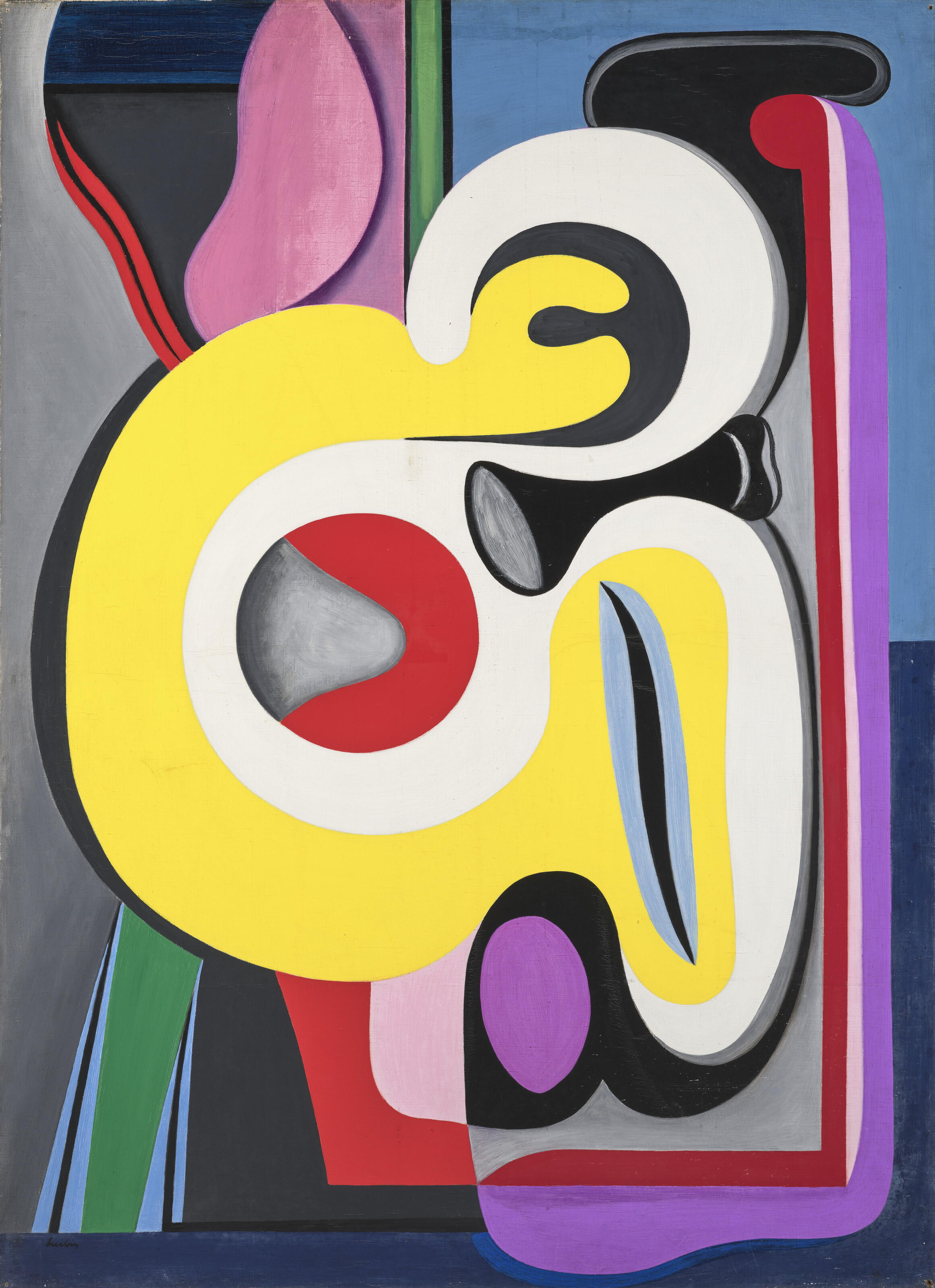 ベルナール・ビュッフェ「Nature morte a la lampe」 BERNARD BUFFET