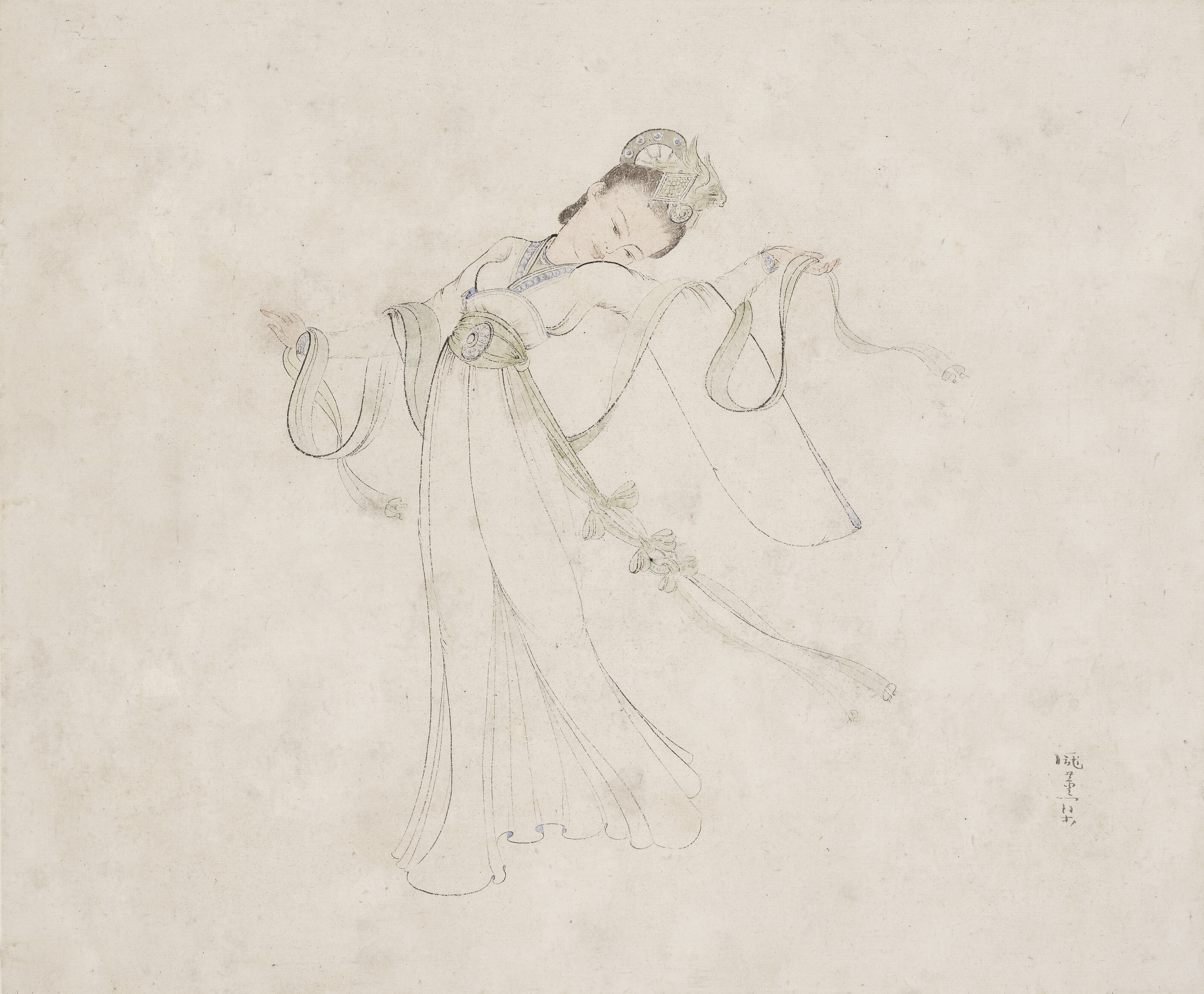 吳湖帆（1894-1968）, 臨古山水| Christie's