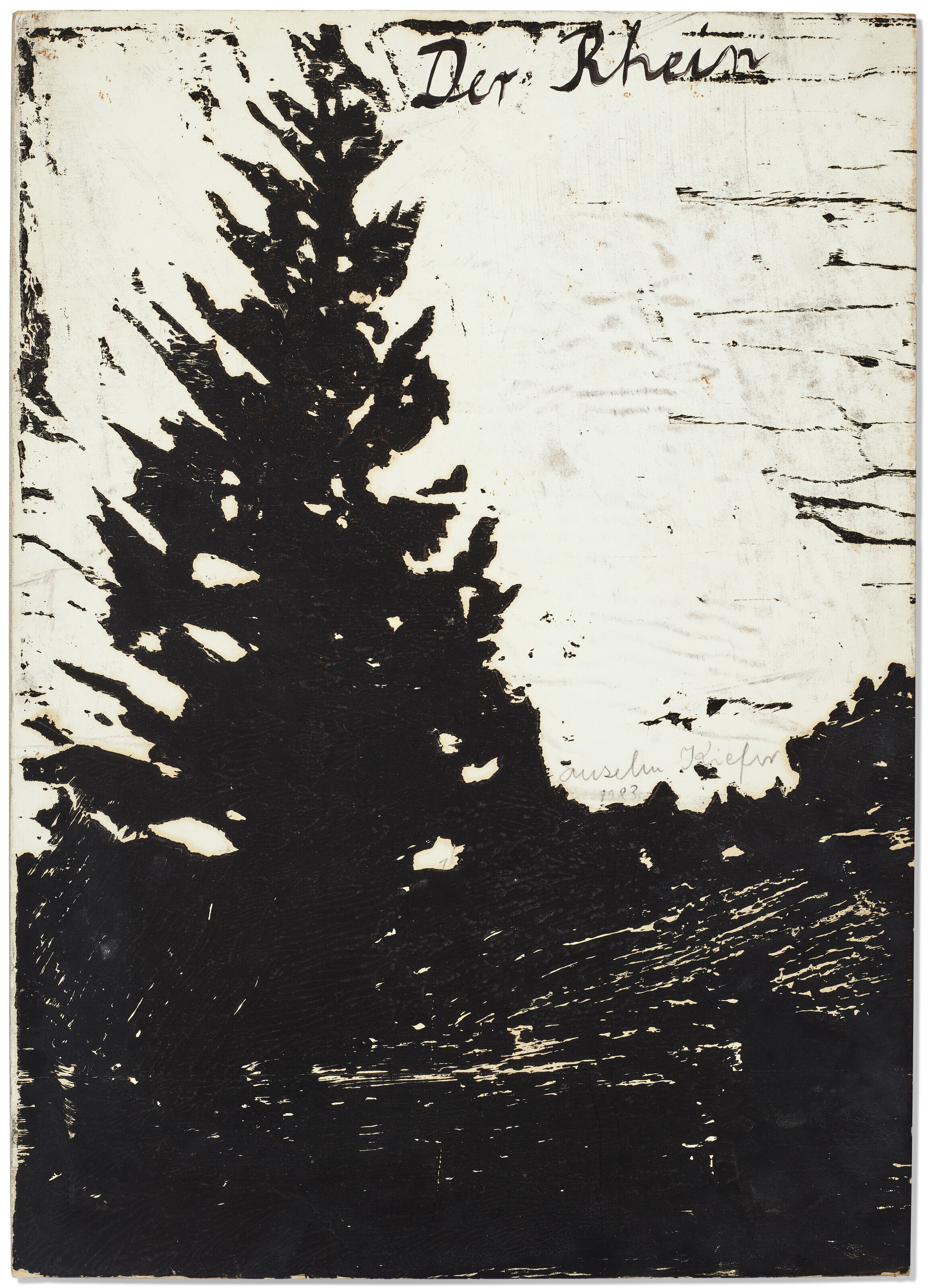 ANSELM KIEFER (B. 1945), Der Rhein | Christie's