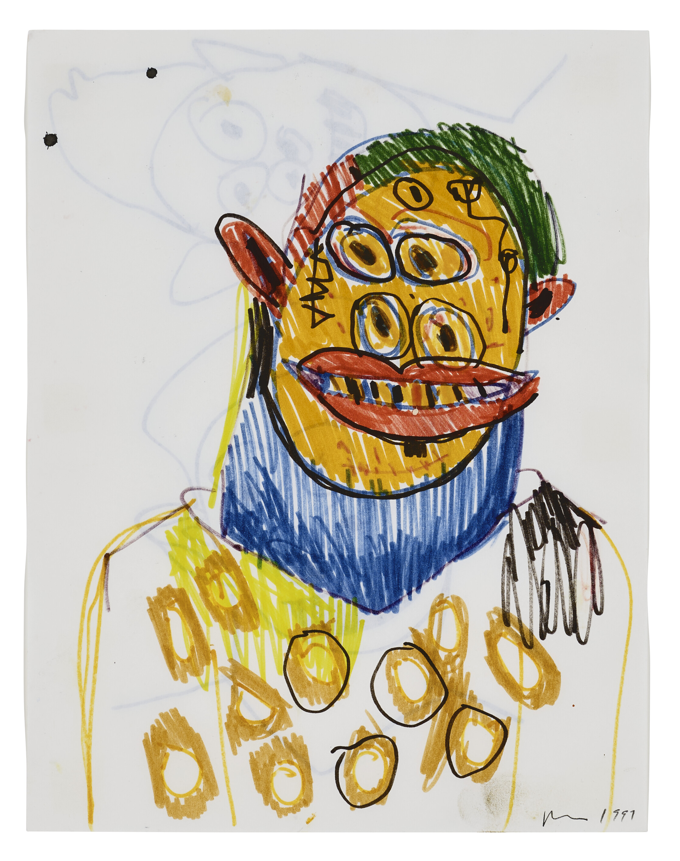 RICHARD PRINCE (B. 1949), Untitled (Hippie Drawings) [Ten Works