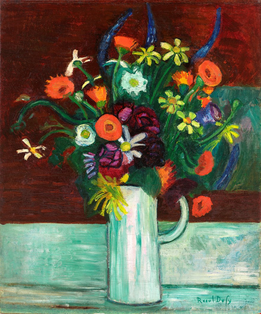 raoul-dufy-1877-1953-bouquet-de-fleurs-dans-un-vase-christie-s