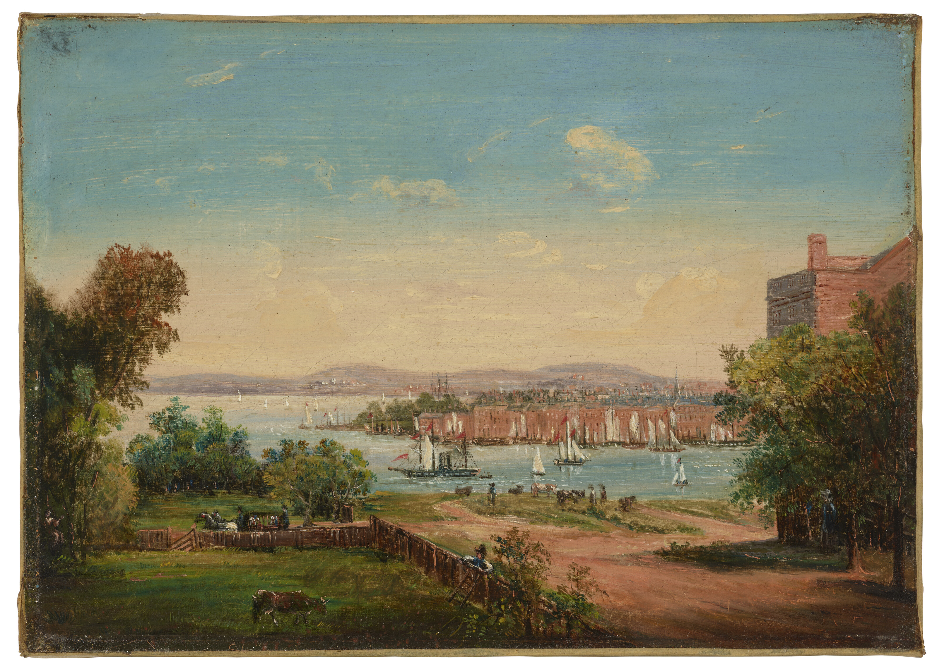 AMERICAN SCHOOL (MID-19TH CENTURY), PORTRAIT OF A FREE MAN OF