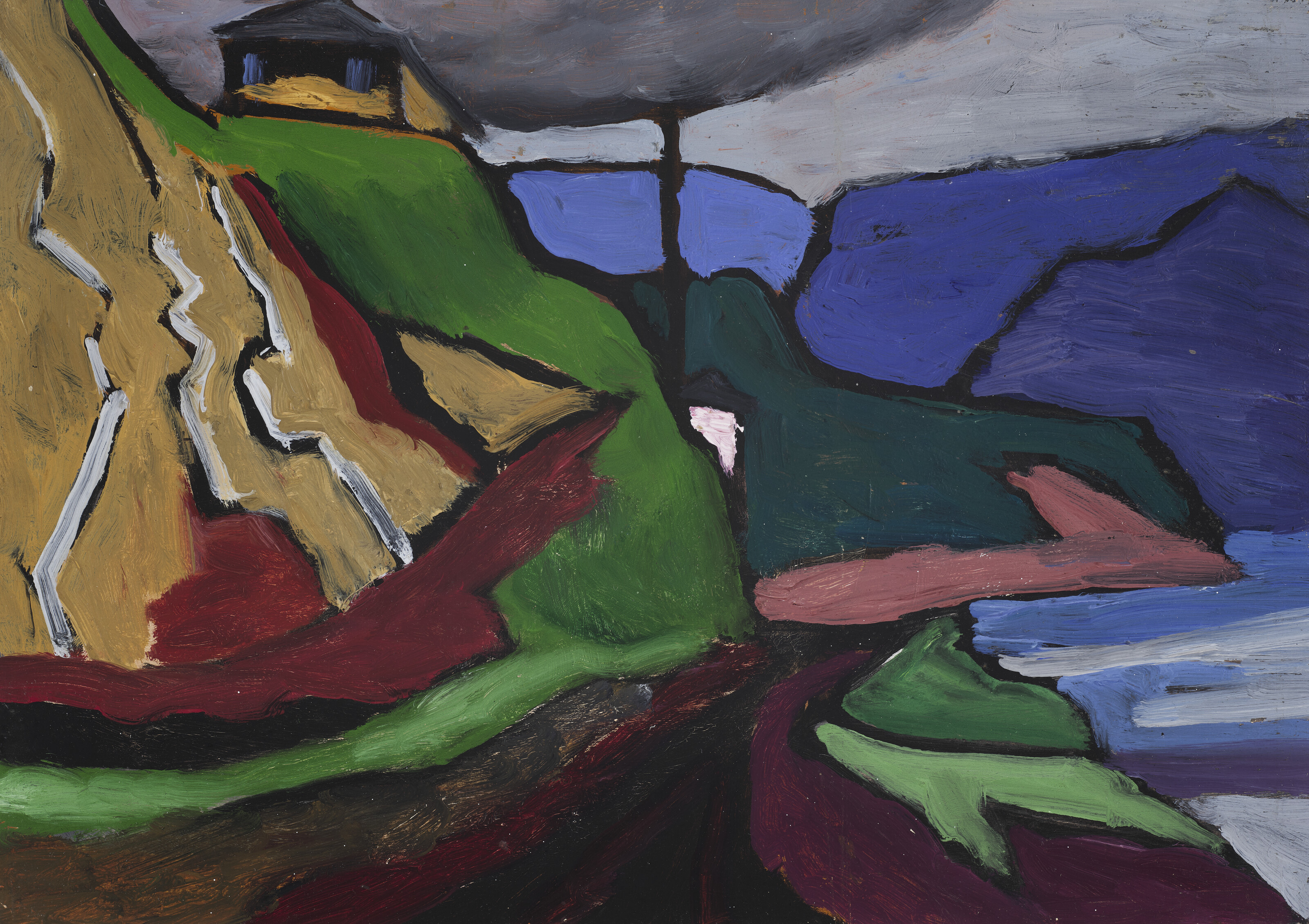 PIERRE BONNARD (1867-1947), Paysage de Saint-Tropez | Christie's