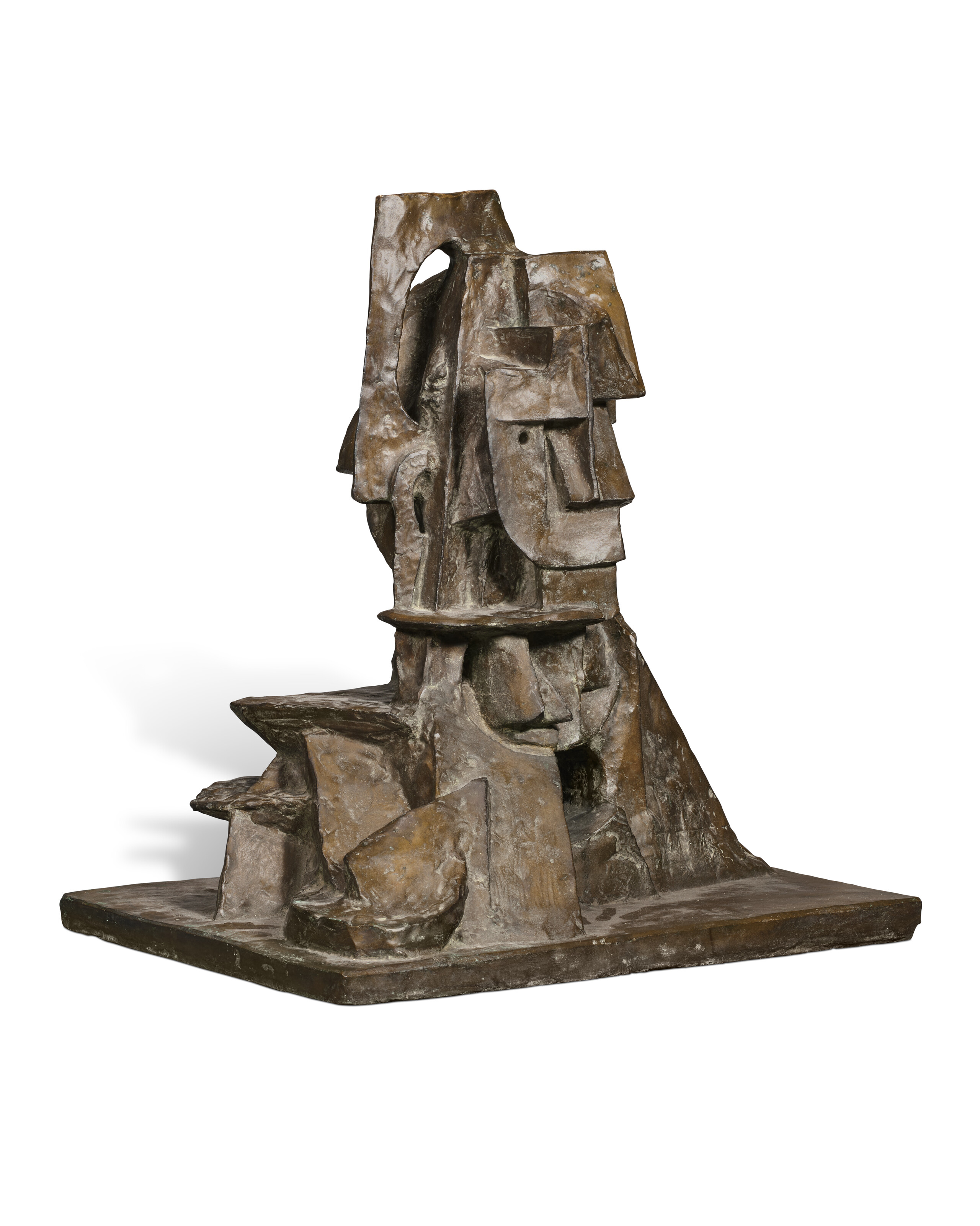 OTTO GUTFREUND (1889-1927), Kubistické poprsí (Cubist Bust