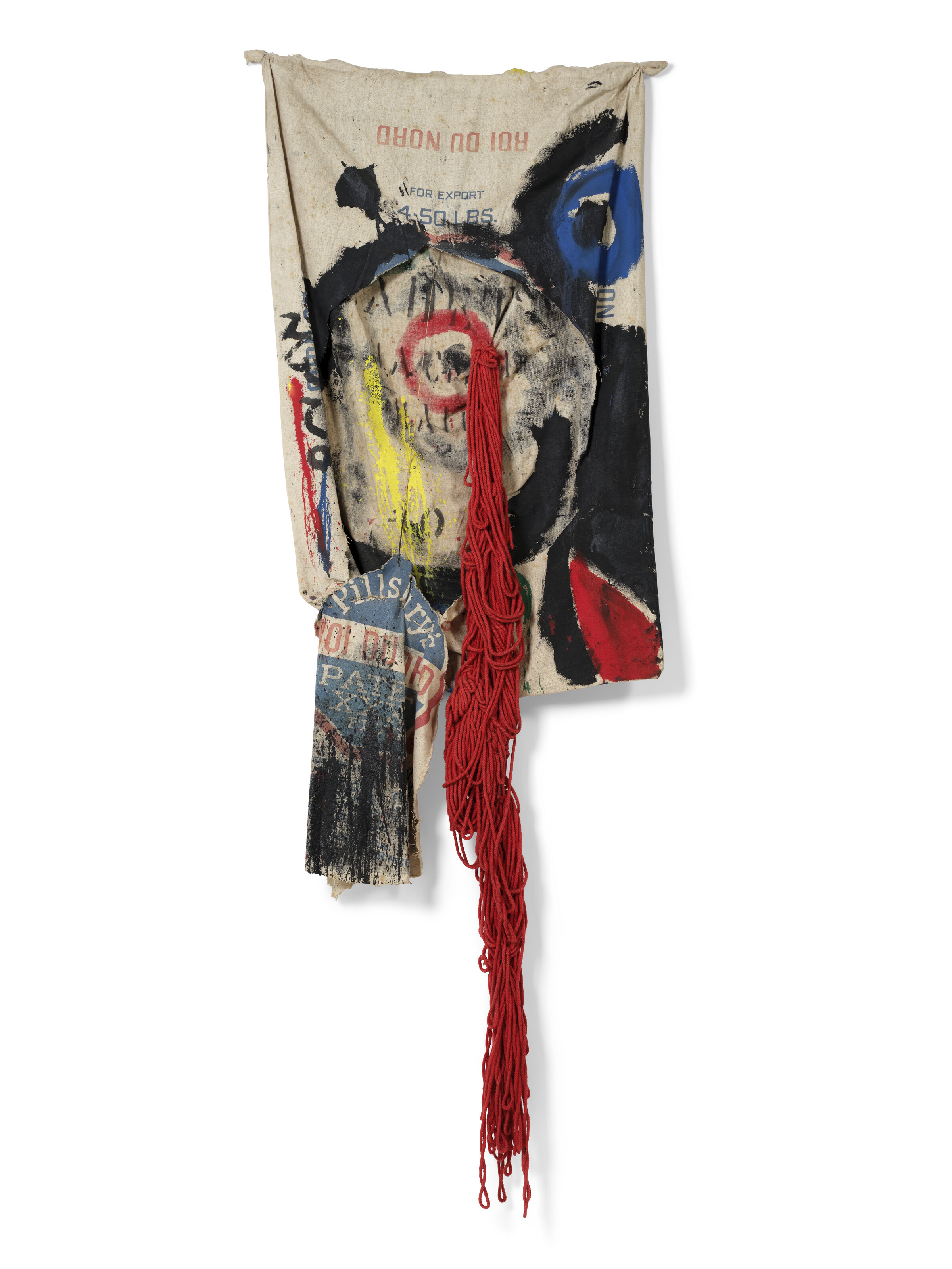JOAN MIRÓ (1893-1983), Sobreteixim-Sack 2 | Christie's