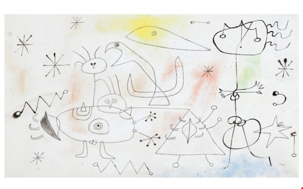 印象派及现代艺术纸上作品 auction at Christies